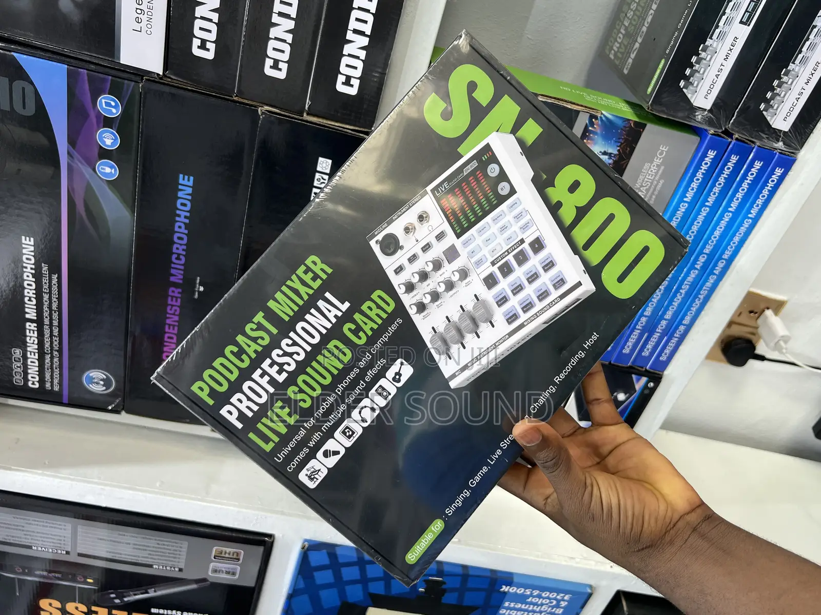 Professional Podcast Mixer