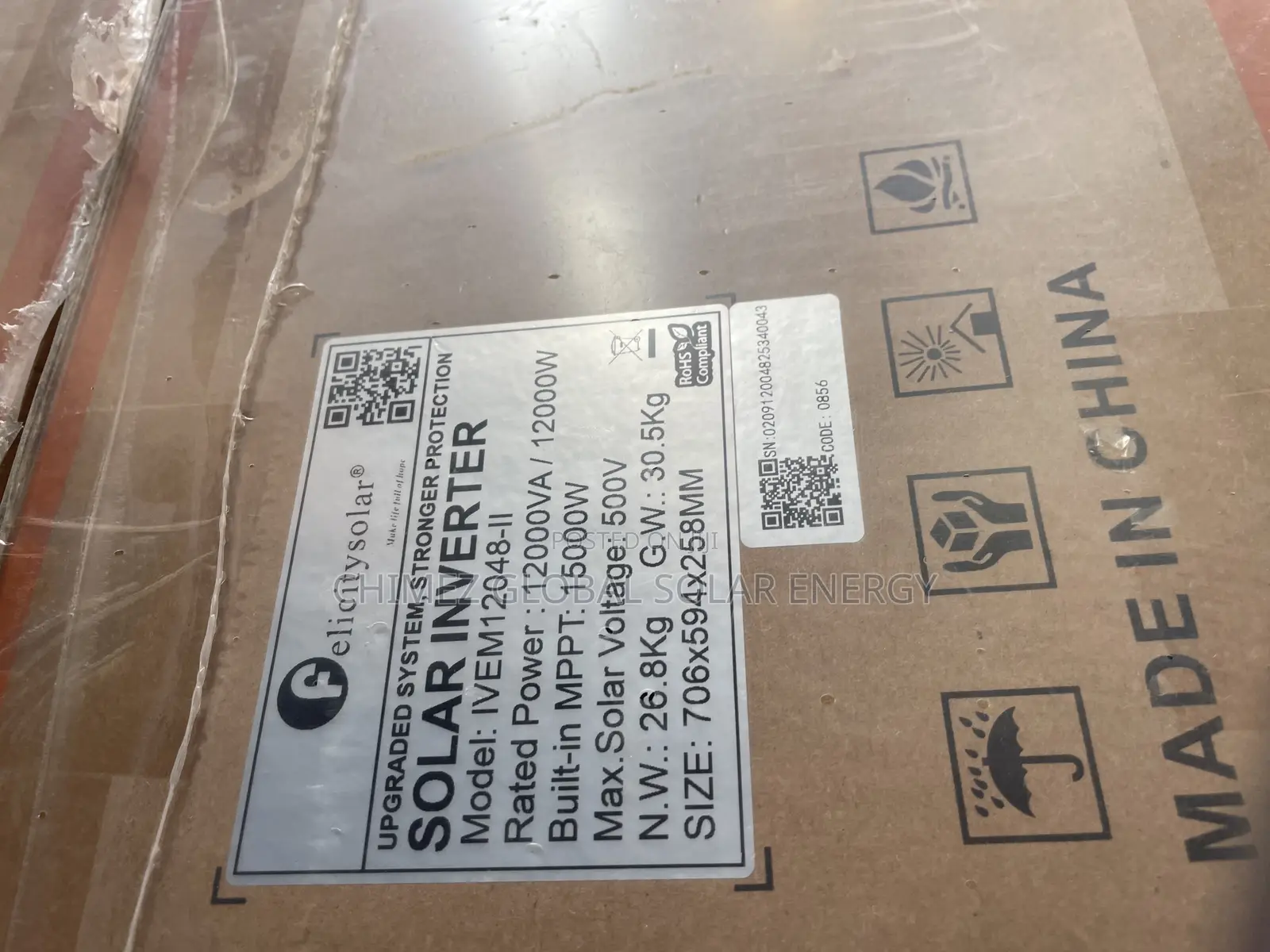 12kva Ivem Felicity Inverter