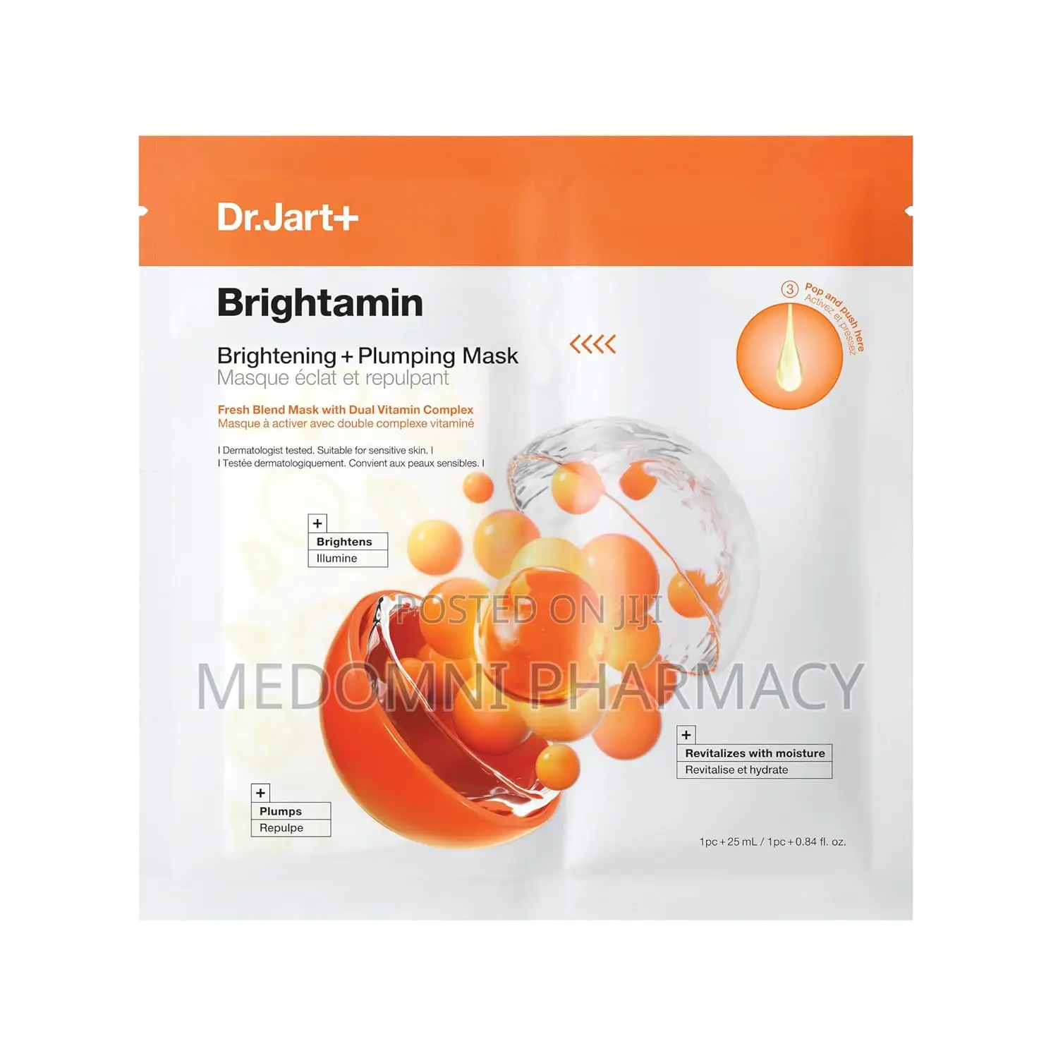 Dr.Jart+ Brightamin Brightening + Plumping Mask