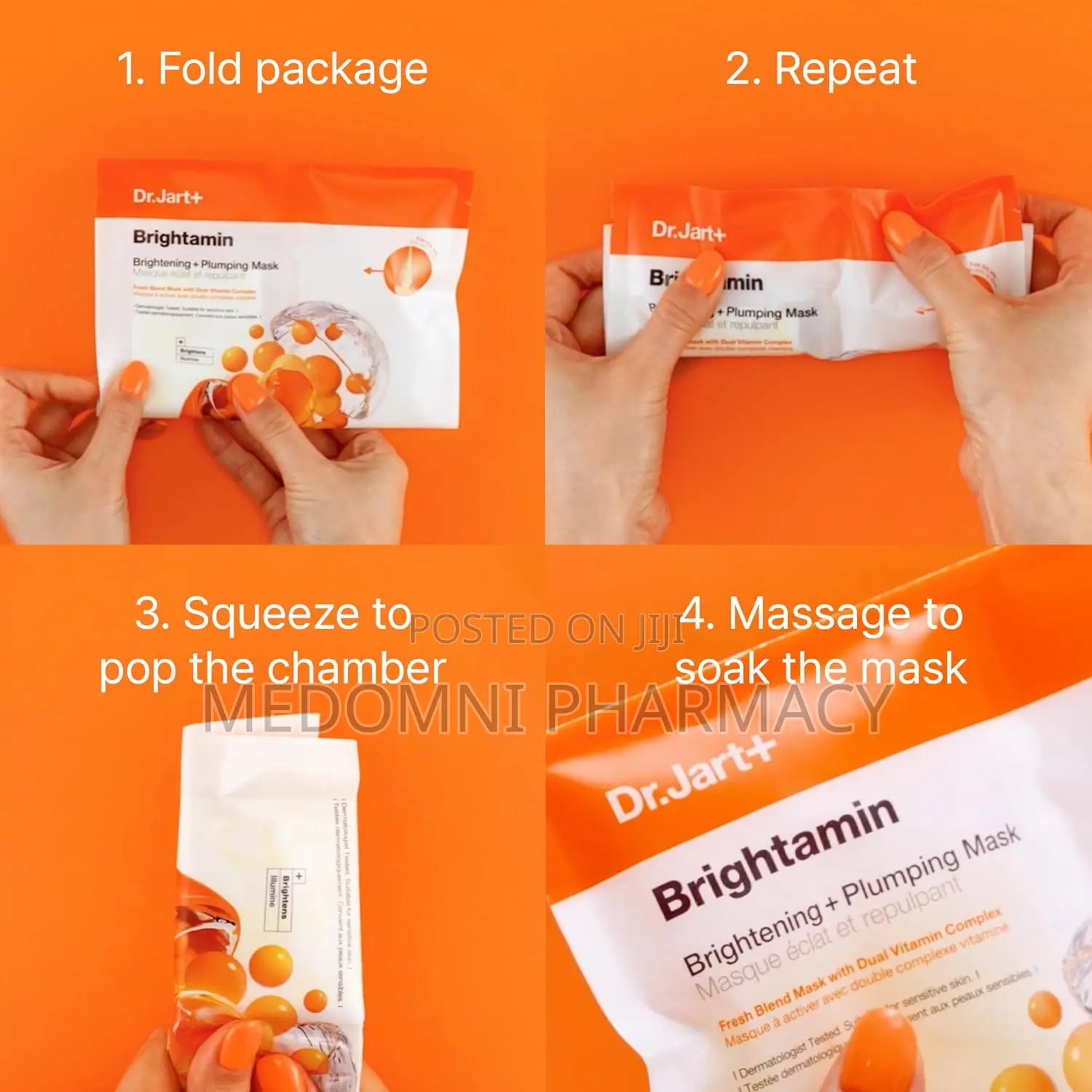 Dr.Jart+ Brightamin Brightening + Plumping Mask