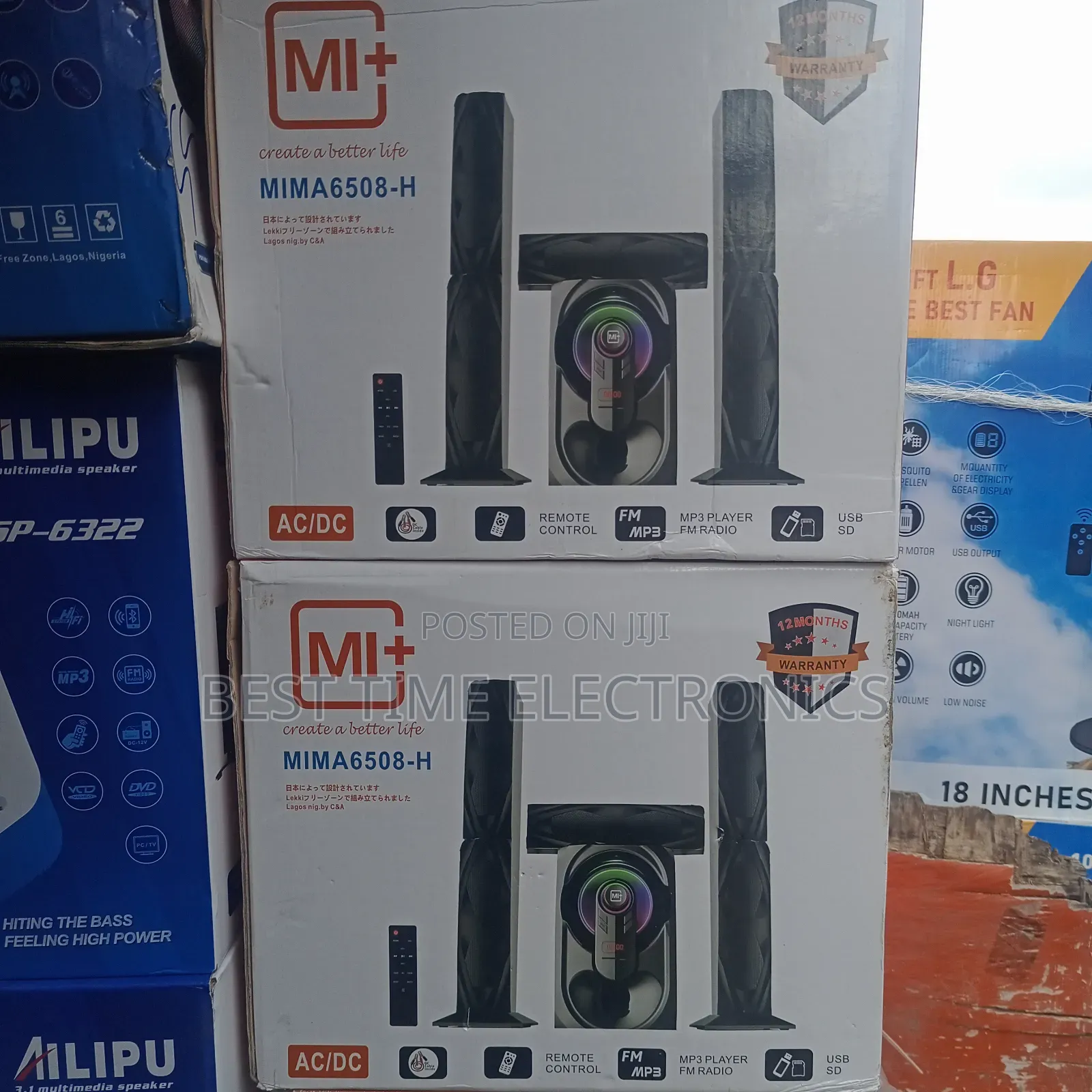 Mi+ Xbass Multimedia Sound System (Mima6508-H)