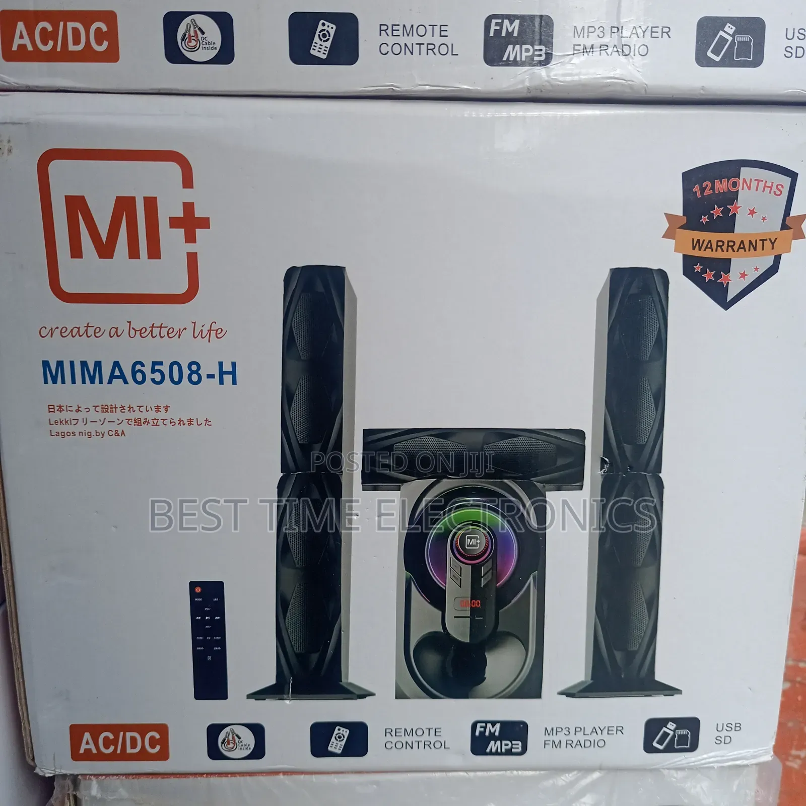 Mi+ Xbass Multimedia Sound System (Mima6508-H)