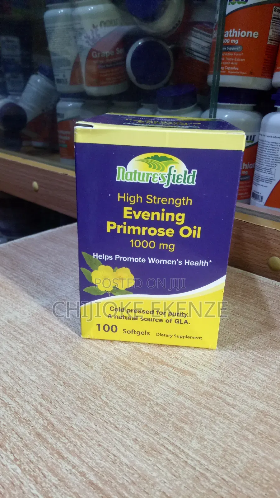 Nature Field Evening Primrose Oil 1000mg X 100 Softness