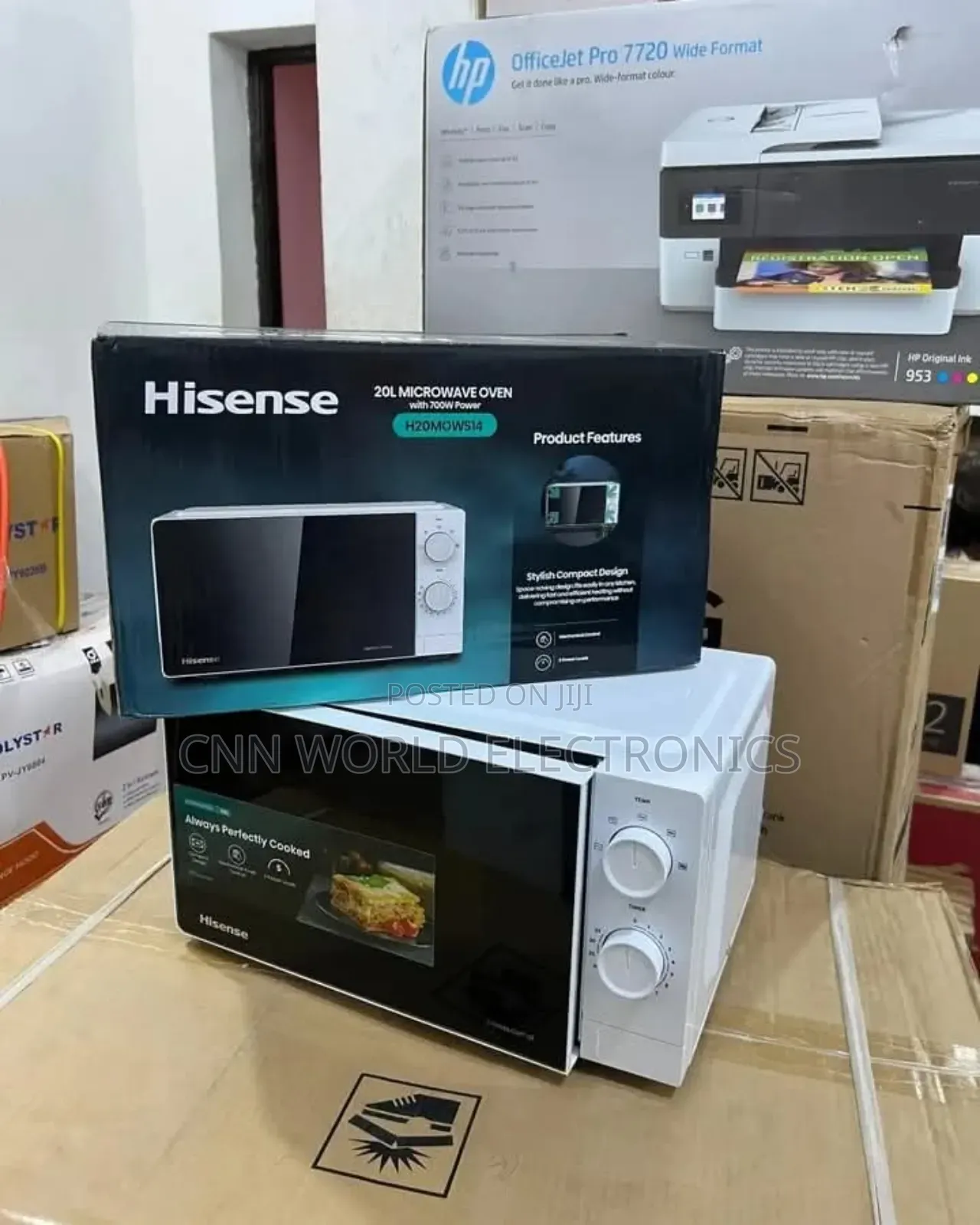 New Hisense 20l Microwave Oven (Manual) Warranty 1year