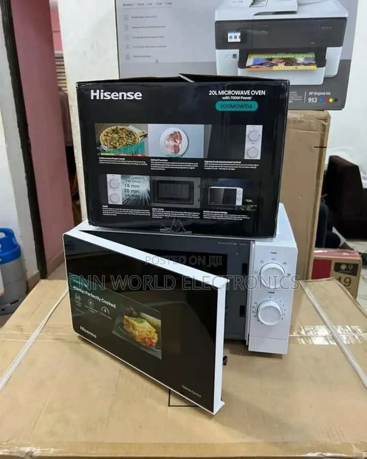 New Hisense 20l Microwave Oven (Manual) Warranty 1year