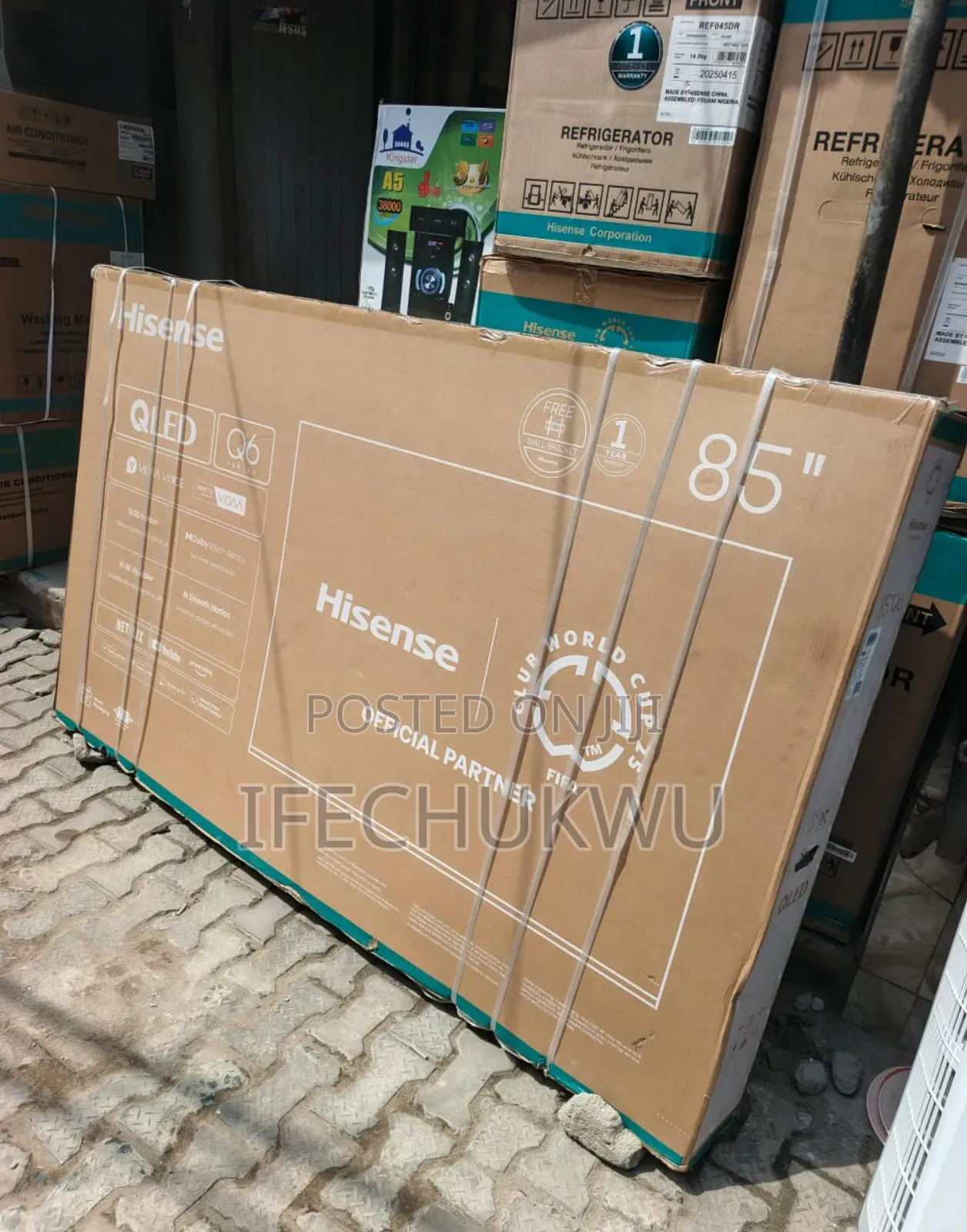 Original Hisense Tv 85" Qled 4kultrahd Smart Netflix Youtube Bluetooth