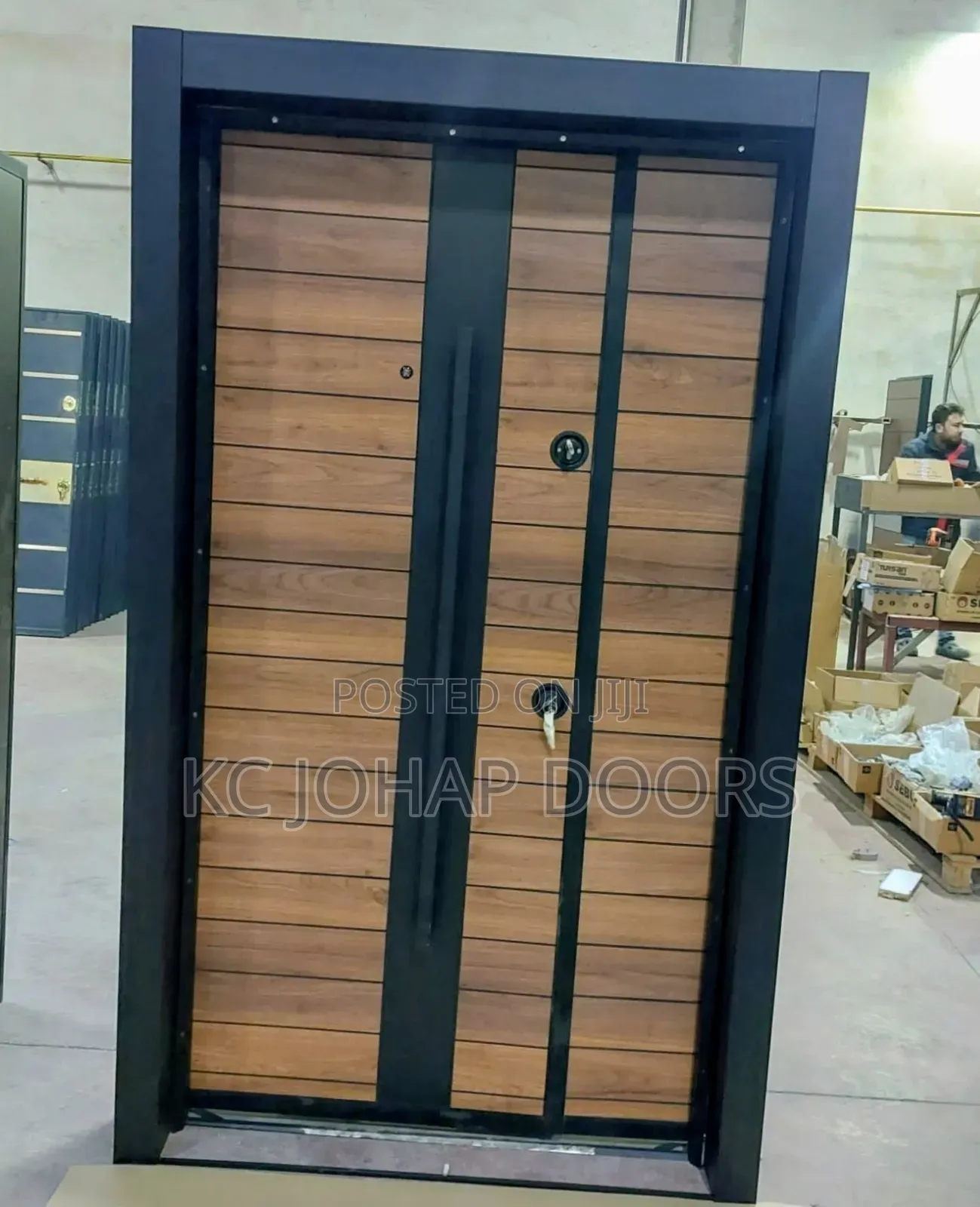 Security Luxury Entrance Turkish Wooden Design Door for Front Entrance