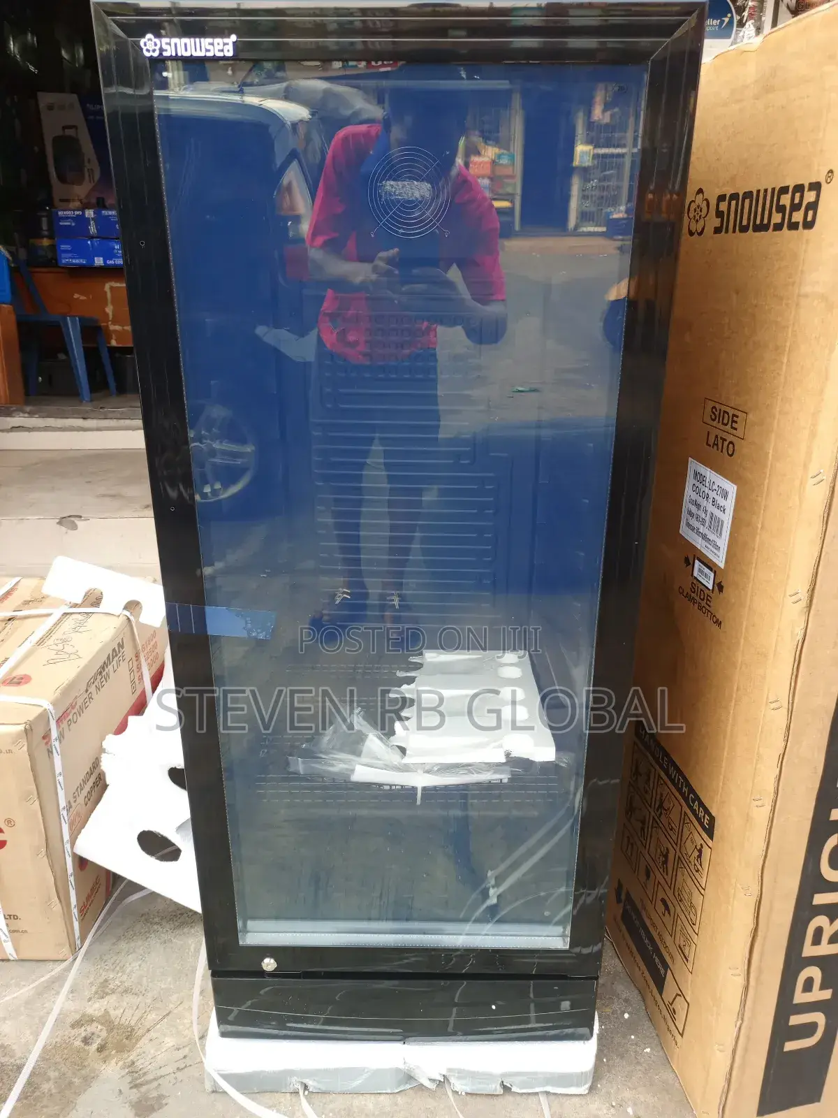 Snowsea Upright Showcase Beverage Chiller | Lc-270 (270l)