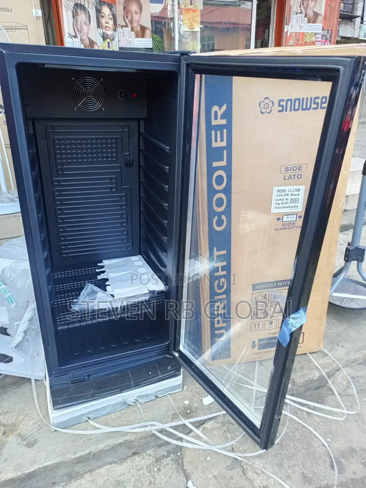 Snowsea Upright Showcase Beverage Chiller | Lc-270 (270l)