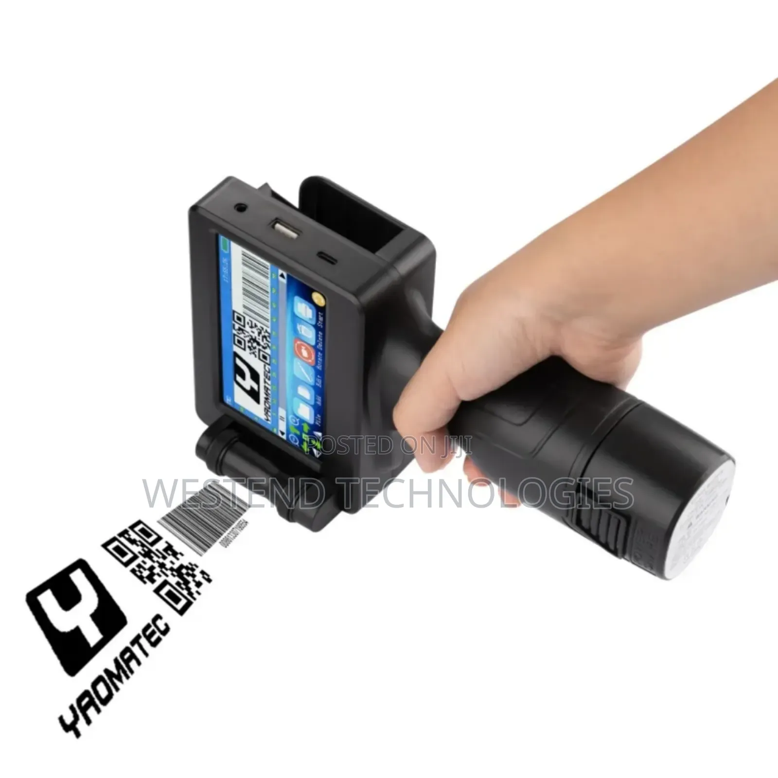 Yaomatec Handheld Inkjet Printer, Print on All Surfaces