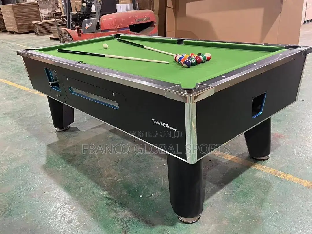 Snooker Board With Coins Operated