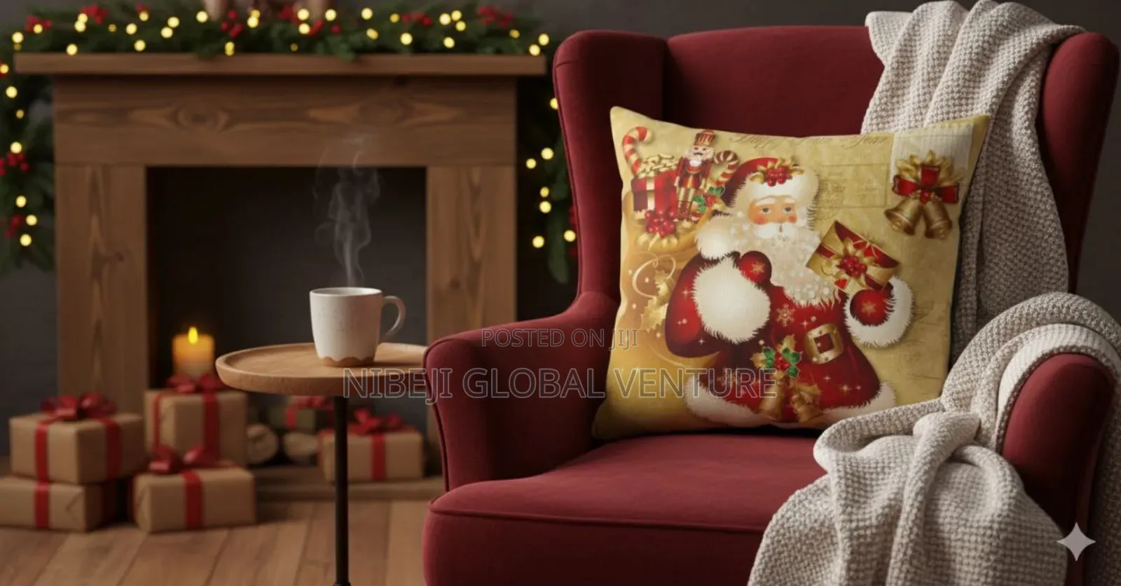 Christmas Throw Pillow