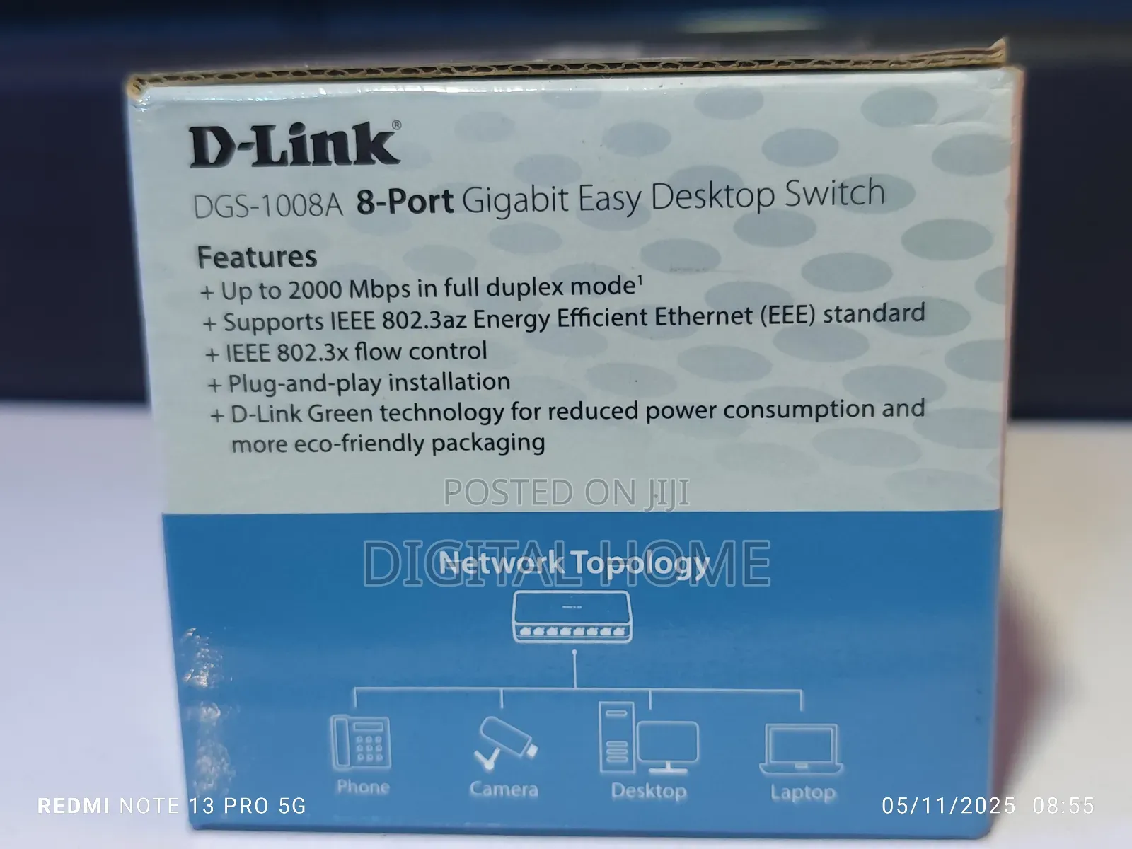 Dlink 8 Port Gigabit Switch