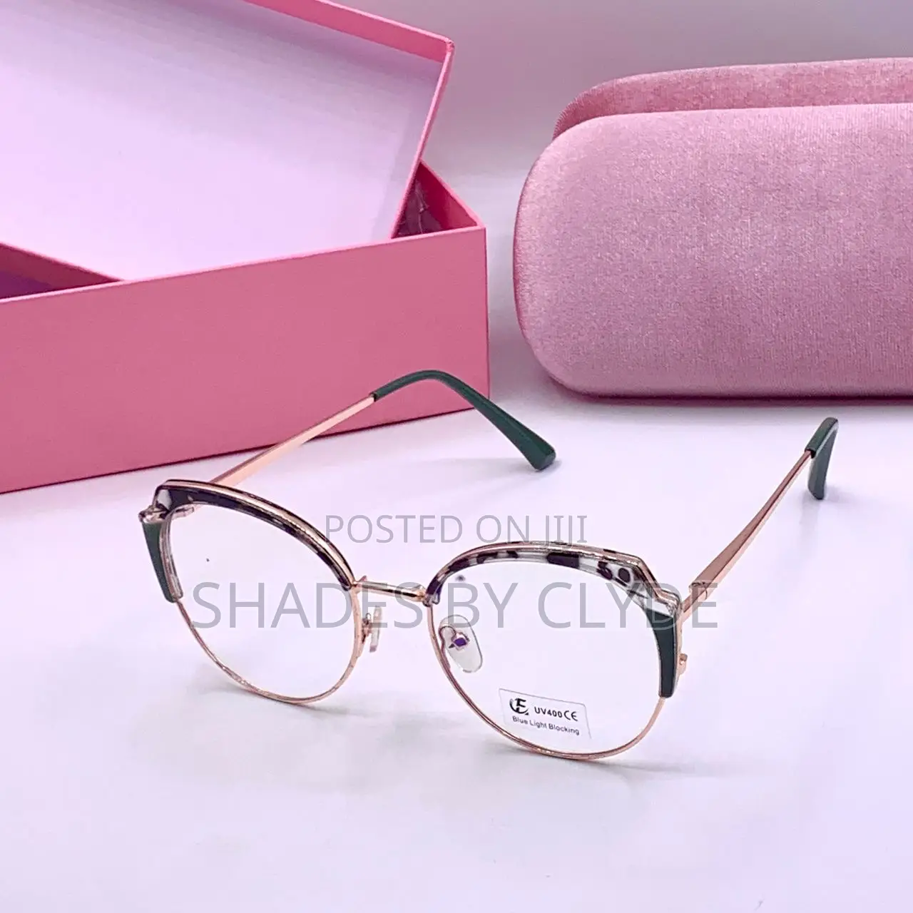 Bvlgari Eyeglasses - Authentic, Gold Frame With Accents - New in Box!