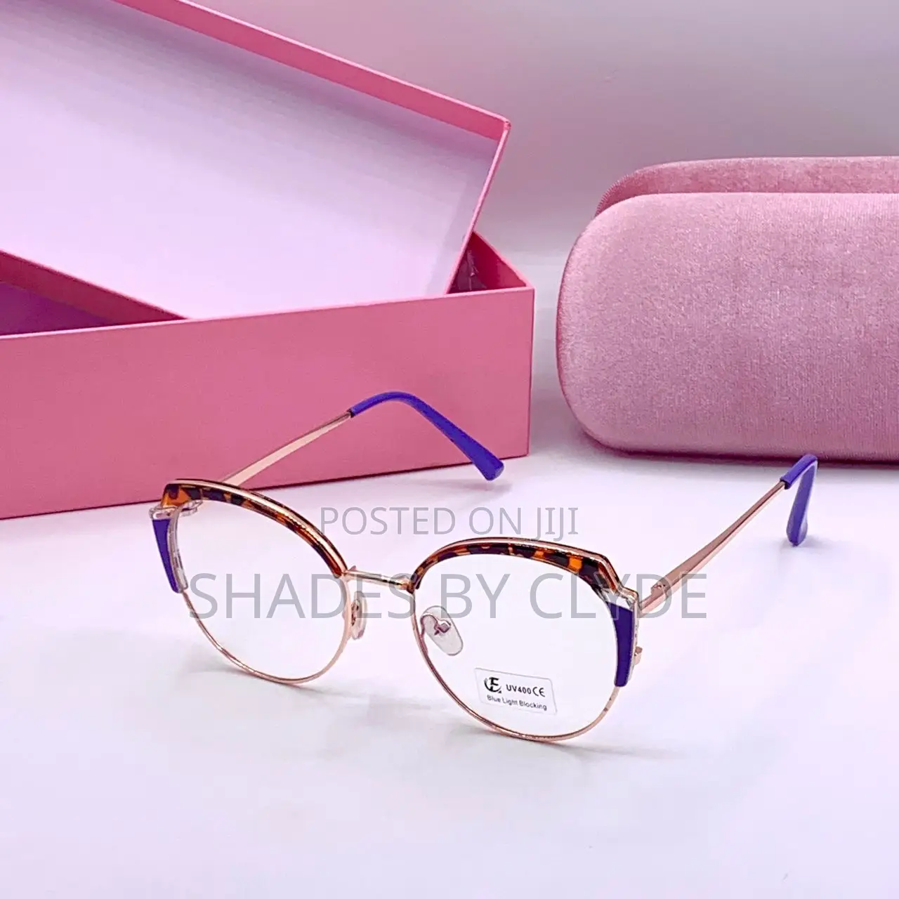 Bvlgari Eyeglasses - Authentic, Gold Frame With Accents - New in Box!