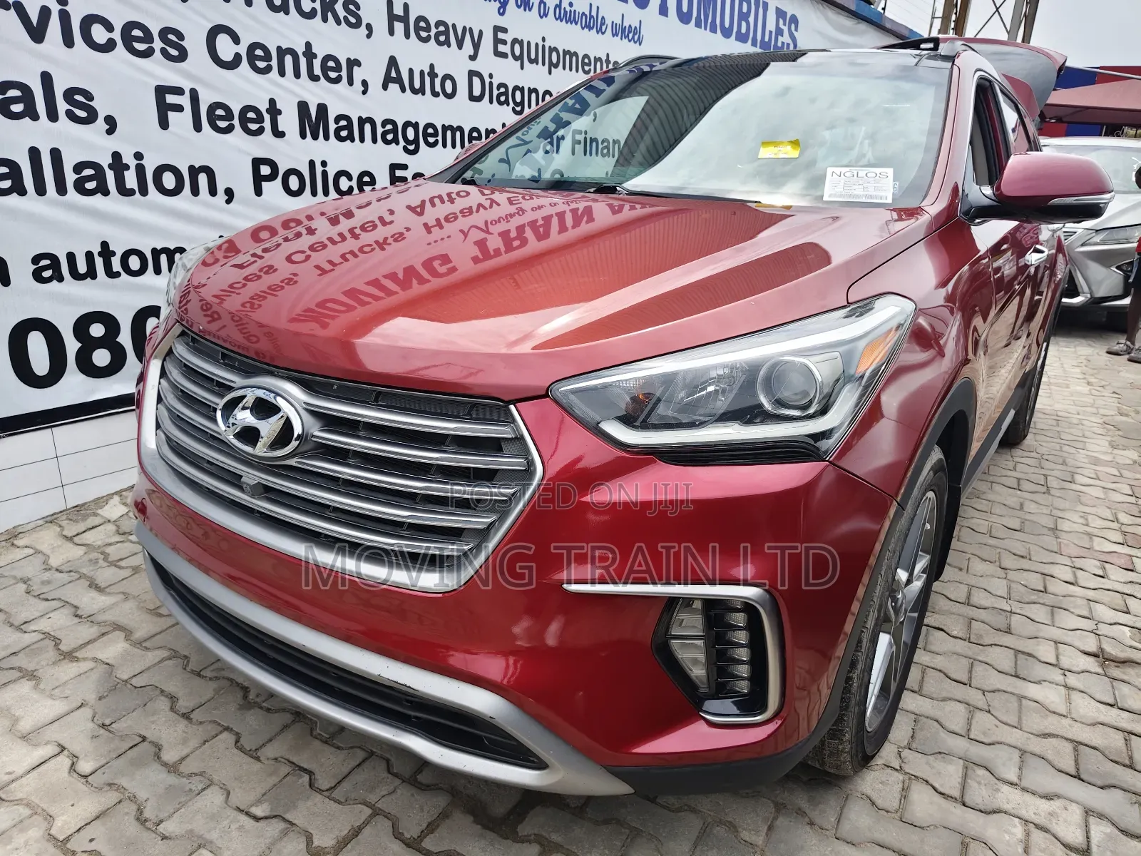 Hyundai Santa Fe Limited Ultimate AWD 2017 Red