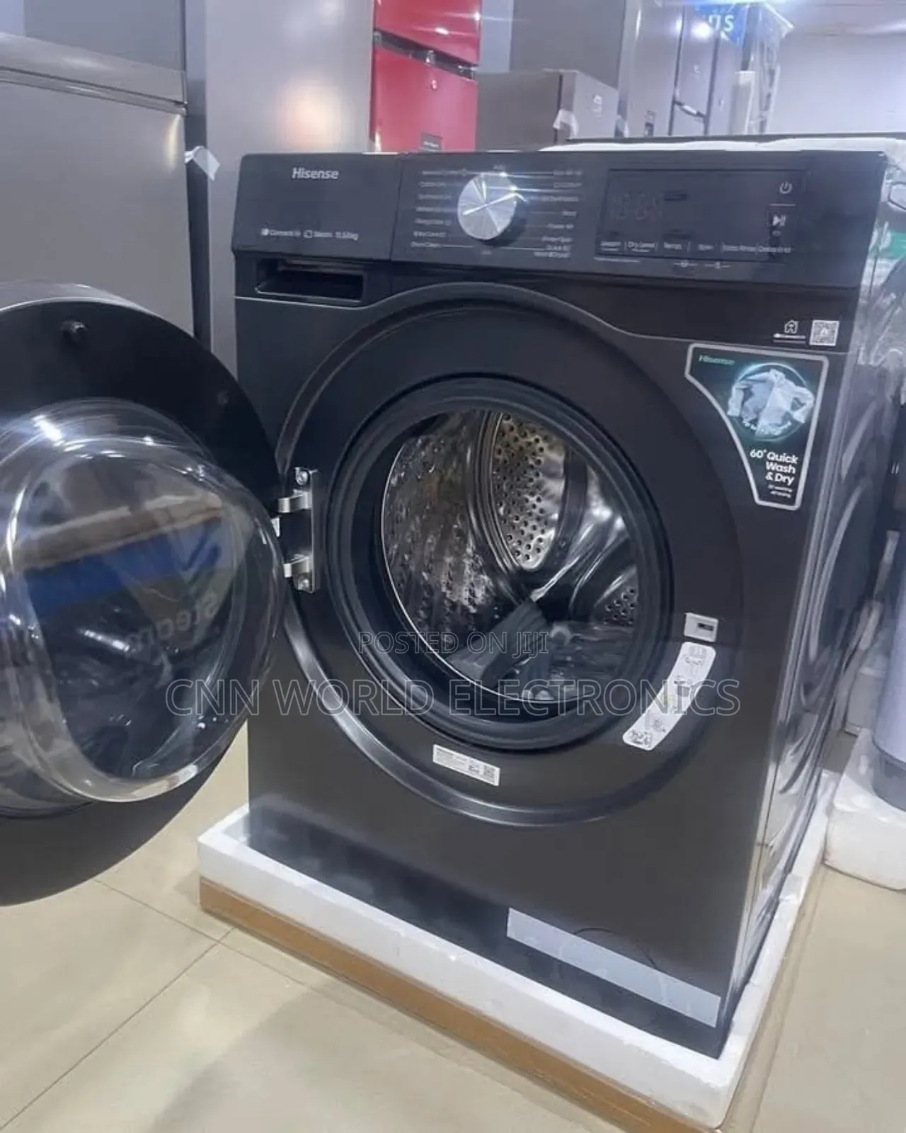New Hisense 8kg Inverter Automatic Washer /Dryer Front Loader Machine