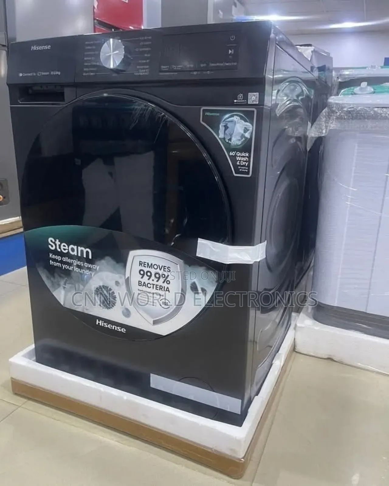 New Hisense 8kg Inverter Automatic Washer /Dryer Front Loader Machine