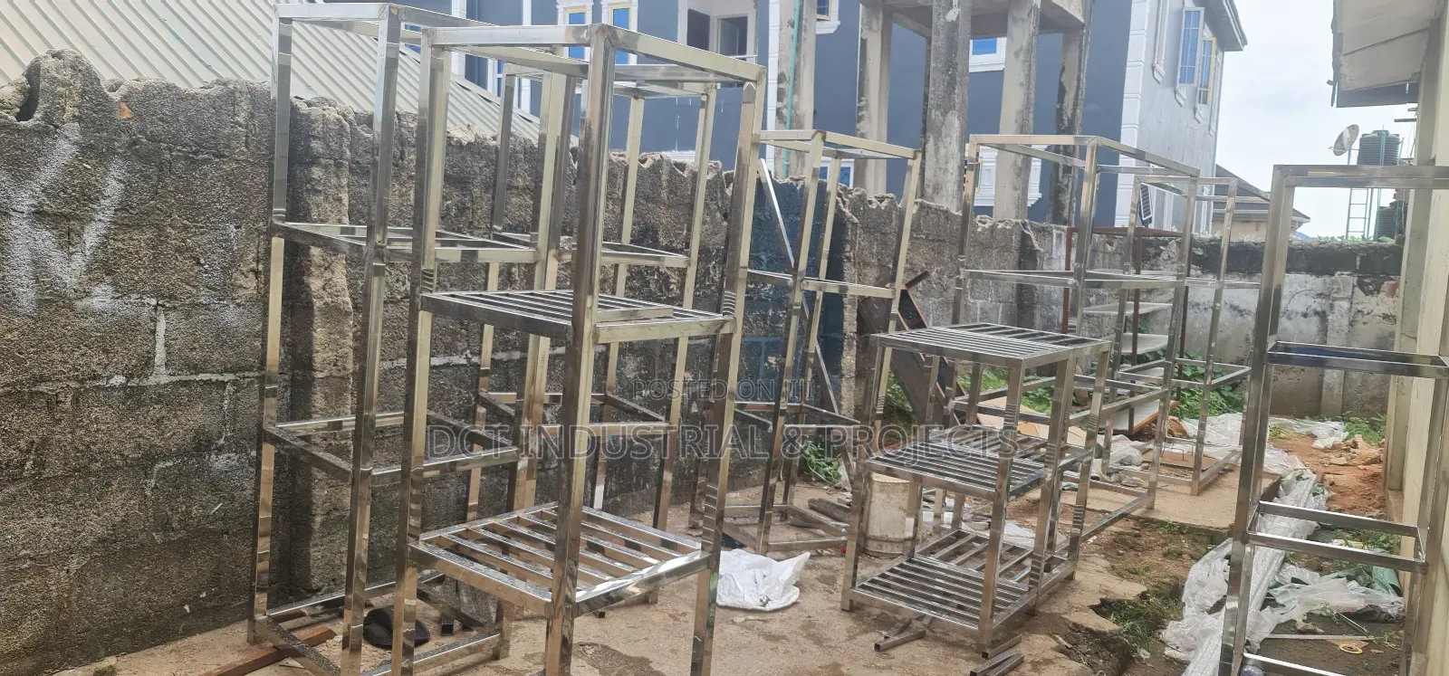 Stainless Racks Fabrications / Trolleys / Argon Welding