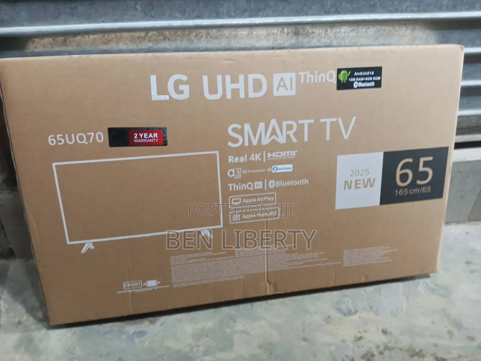 DSTV 65 Inches Smart Tv Lg Tv