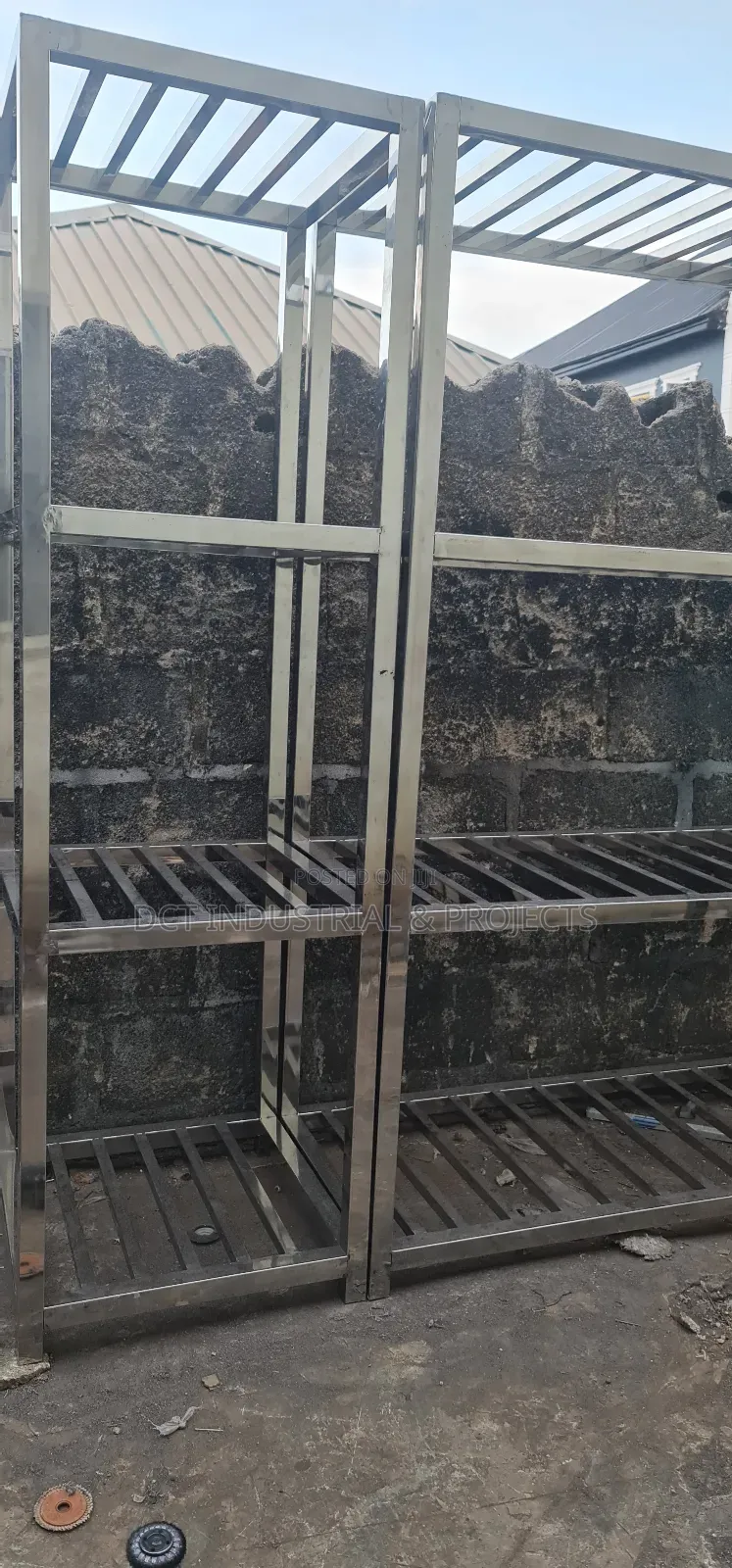 Stainless Steel Storage Racks Fabrications / Trolleys