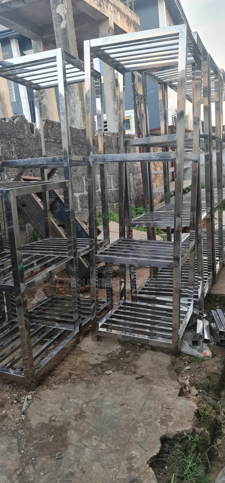Stainless Steel Storage Racks Fabrications / Trolleys