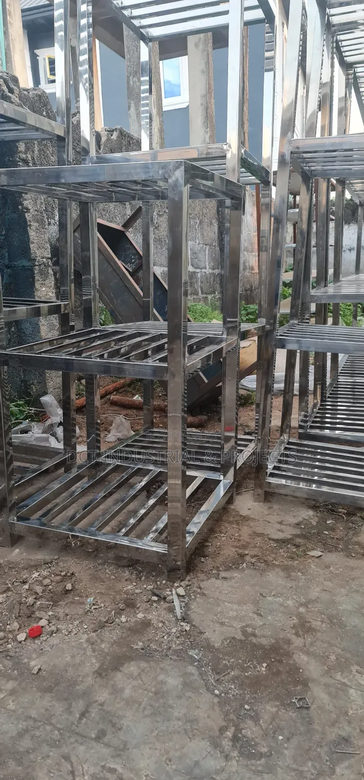 Stainless Steel Racks and Trolleys Fabrications / Argon Welding Tech.
