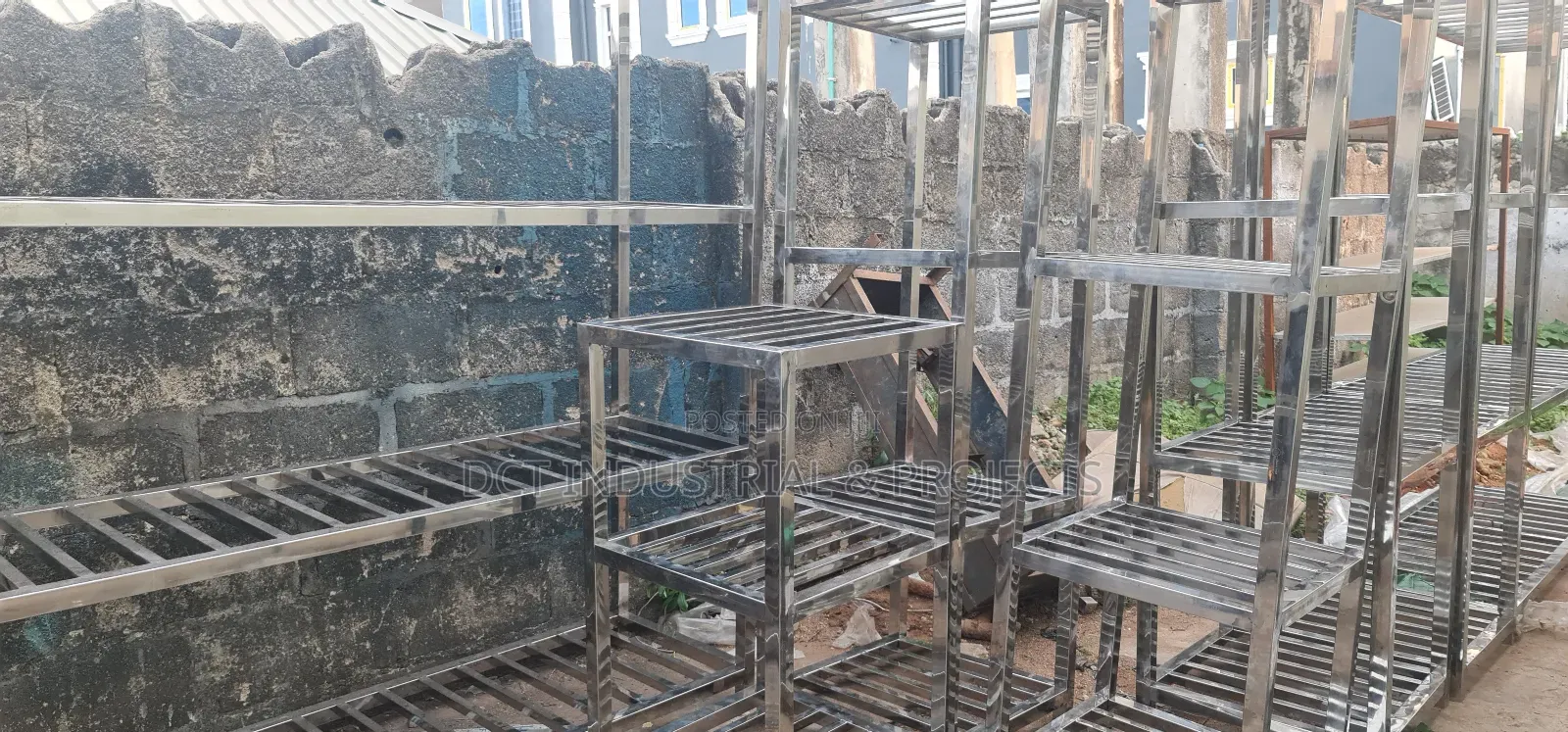 Stainless Steel Racks and Trolleys Fabrications / Argon Welding Tech.