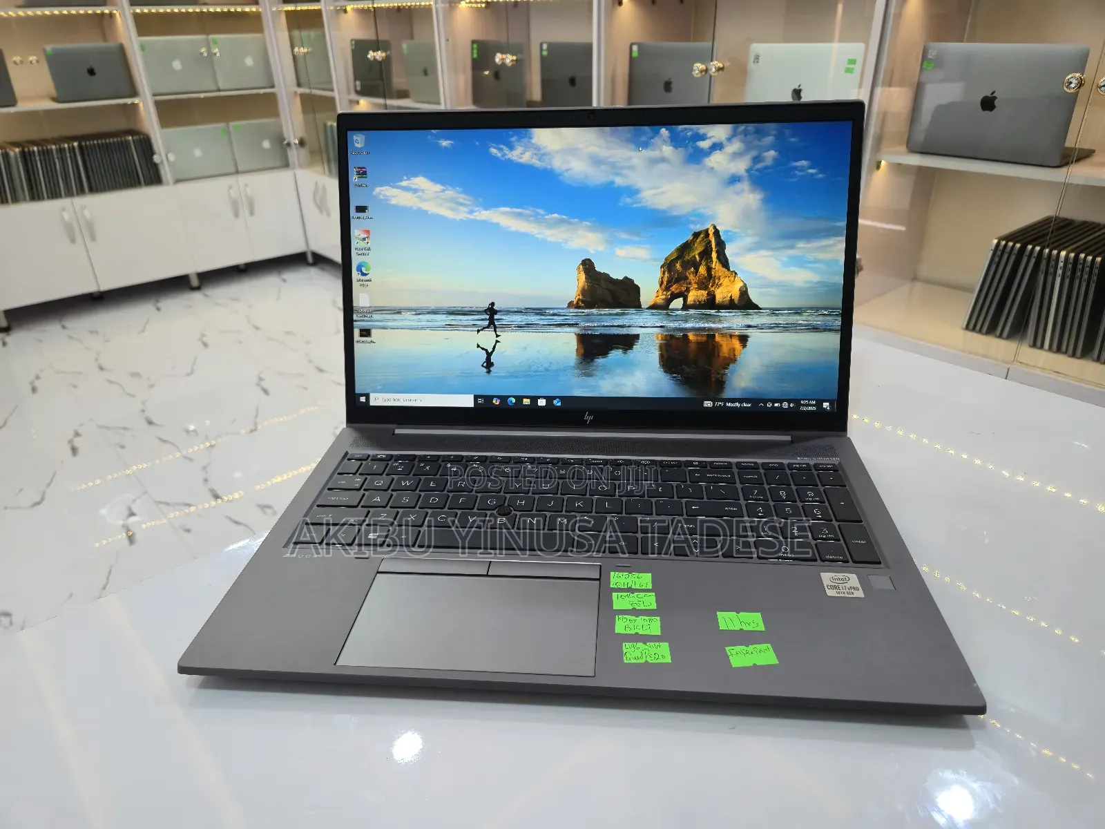 Laptop HP ZBook Firefly 15 G7 16GB Intel Core I7 SSD 512GB