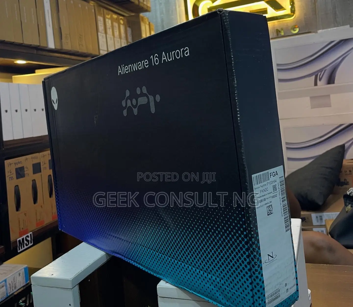 New Laptop Dell Alienware 16 Aurora 32GB Intel Core 7 SSD 1T