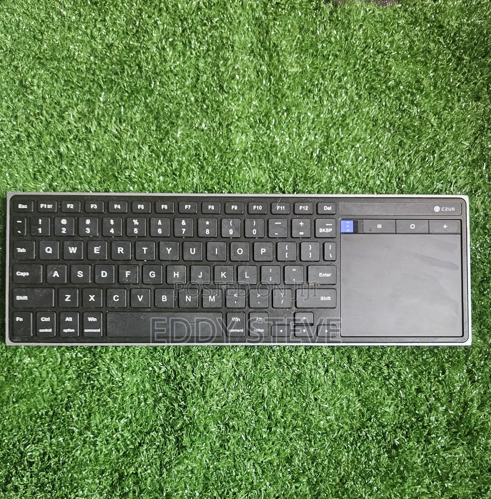 Czur Wireless Bluetooth Touchpad Keyboard - Ultra Slim, Rechargeable
