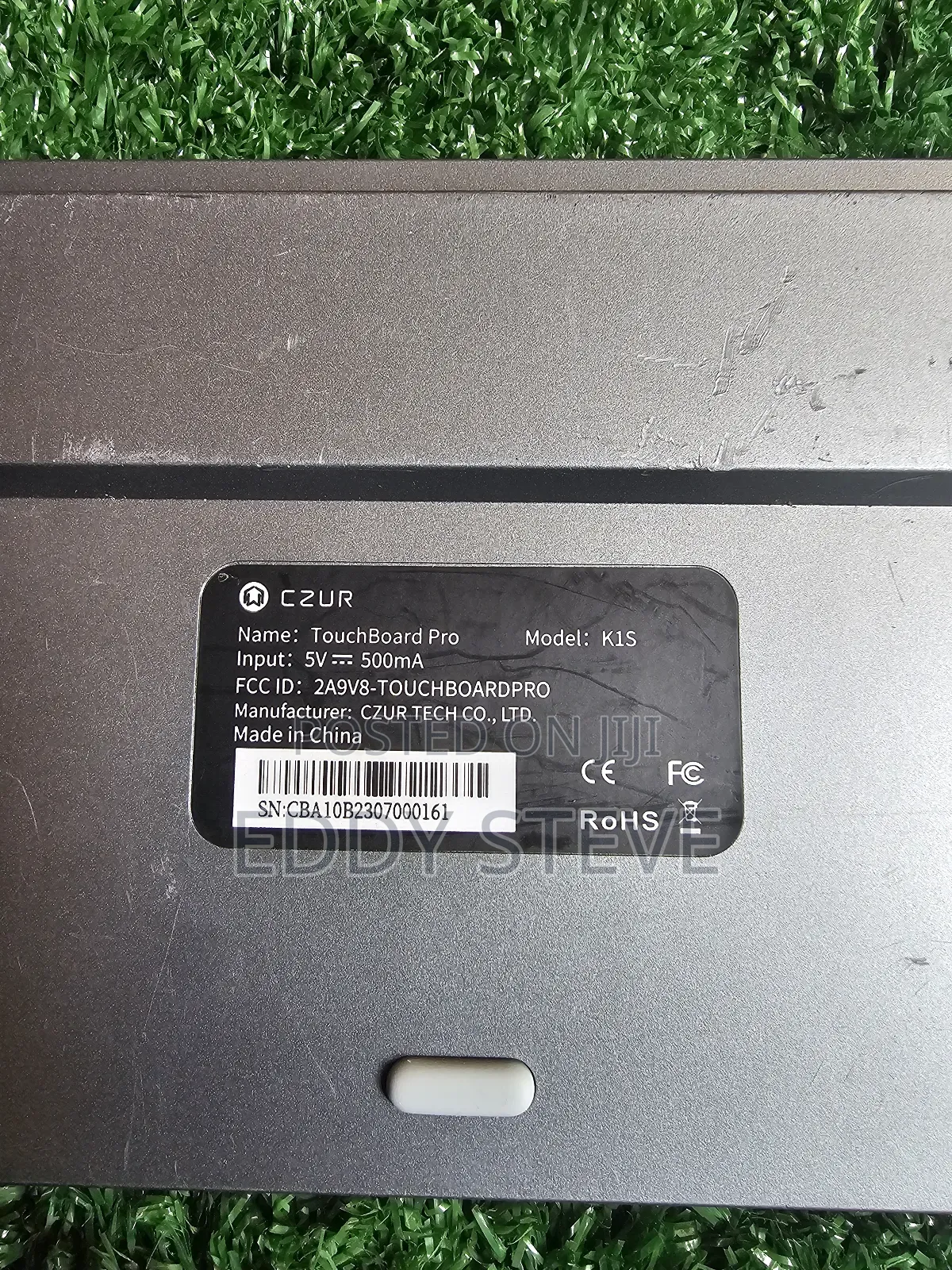 Czur Wireless Bluetooth Touchpad Keyboard - Ultra Slim, Rechargeable