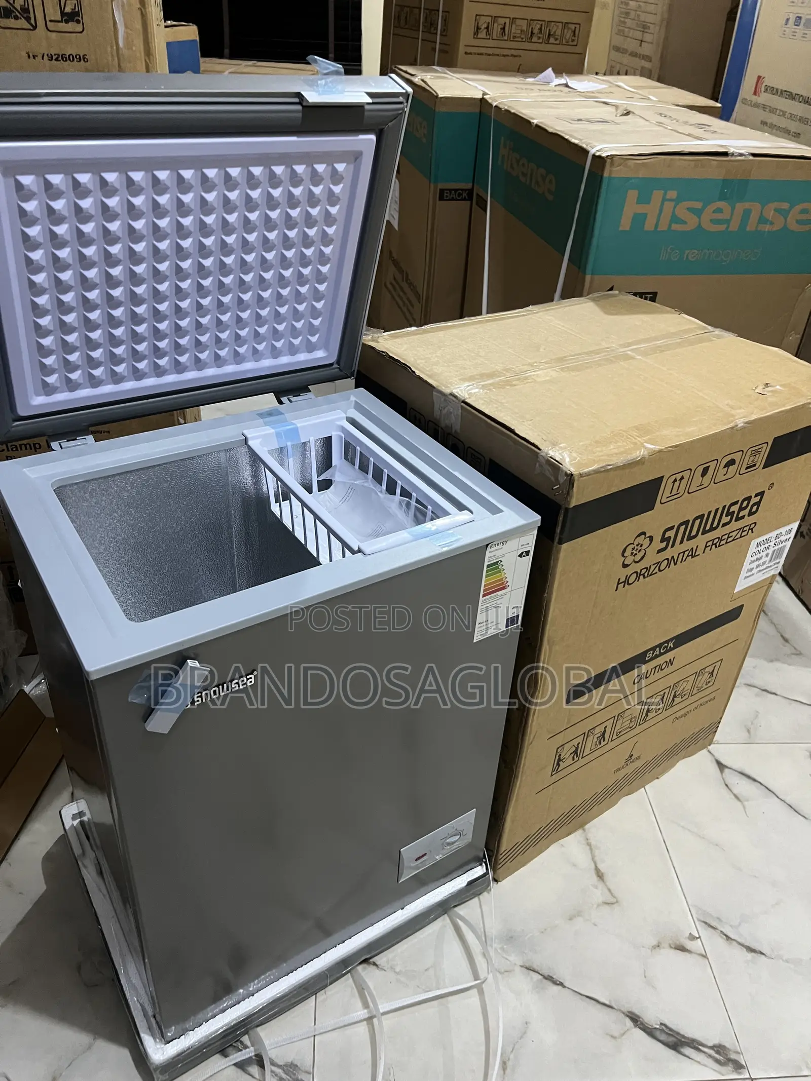 Brand New Snowsea Bd-108 – 70l Fast Freeze Capacity