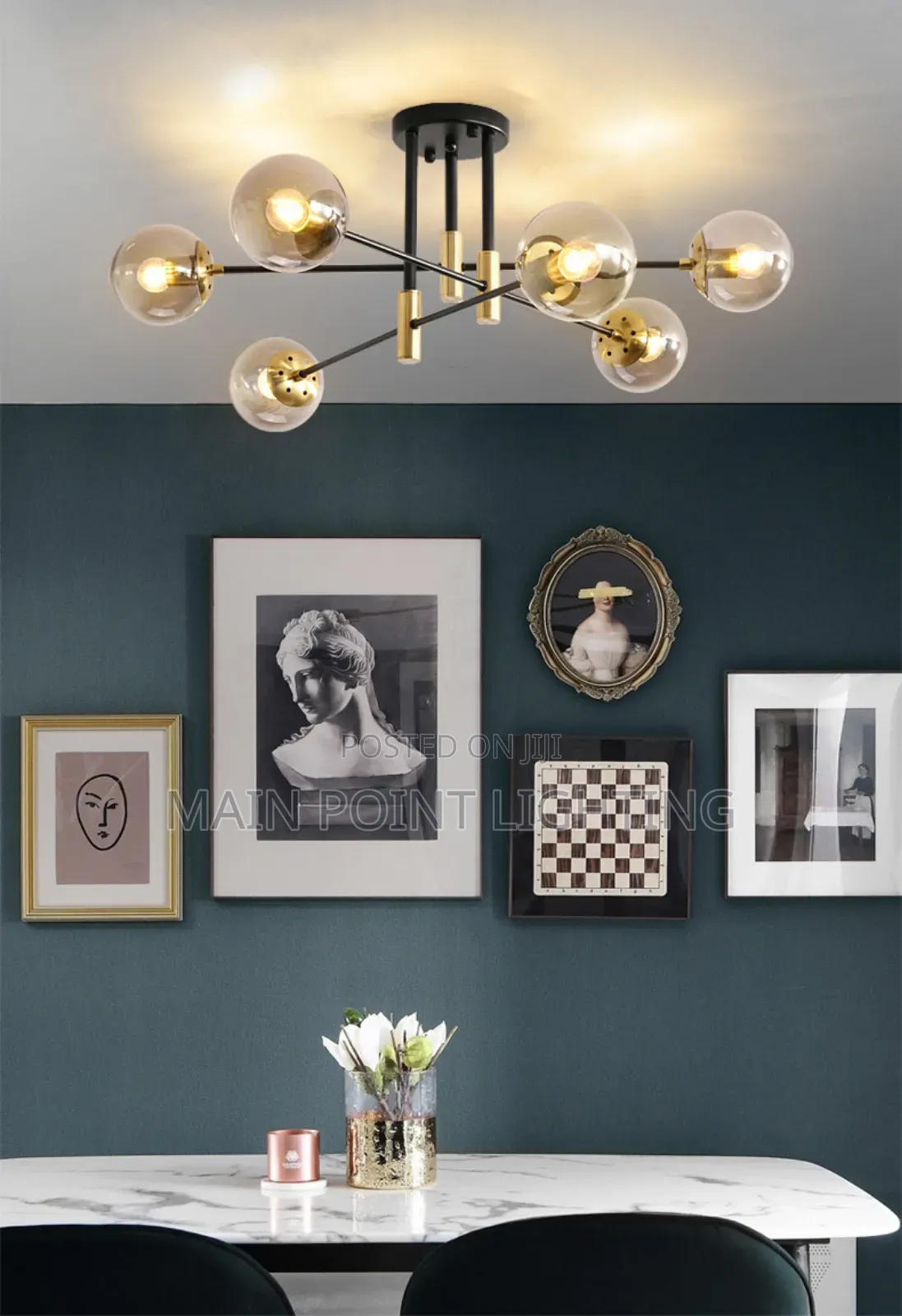 Simple Chandelier Lamp