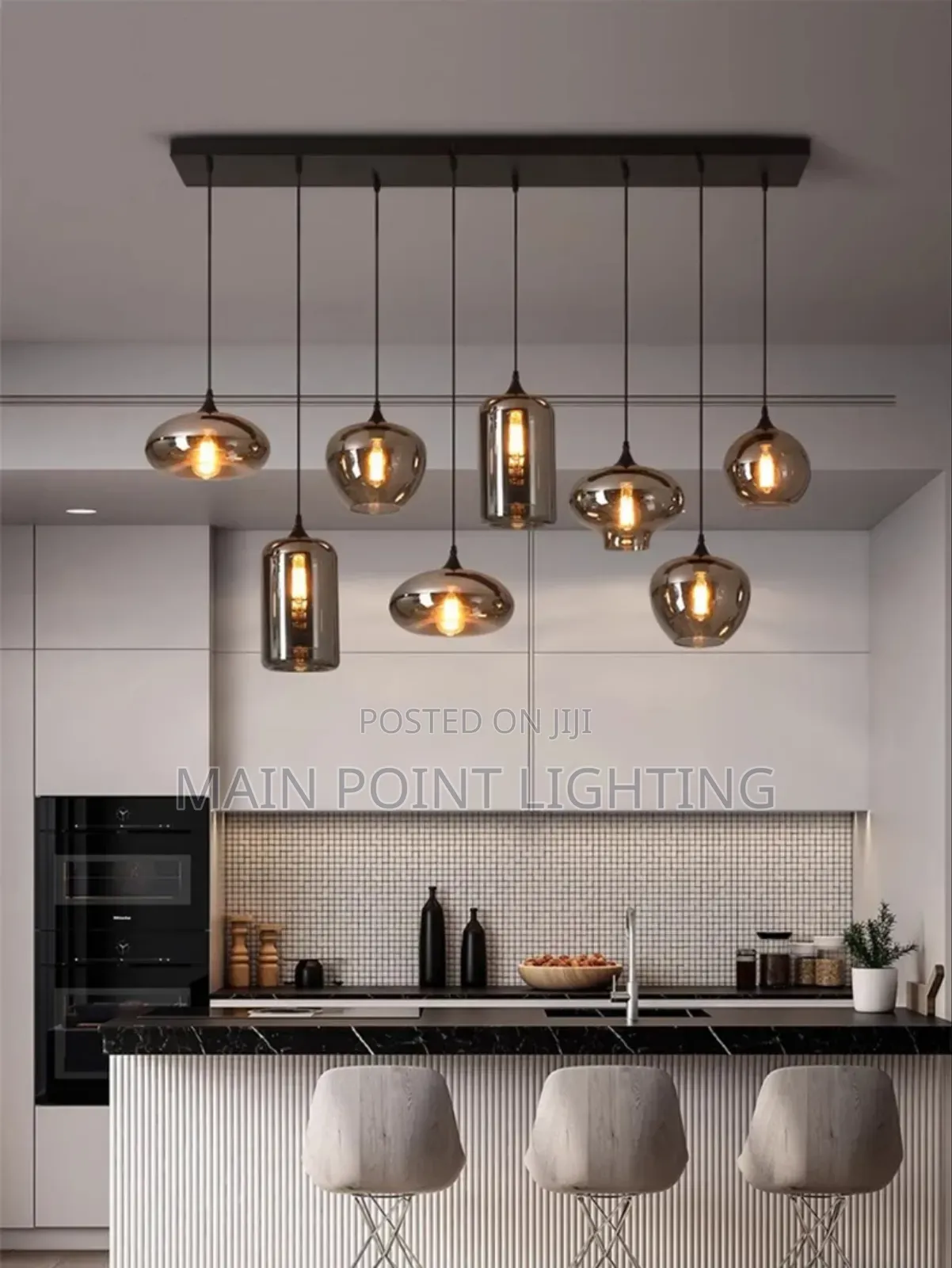 Modern Glass Pendant Light