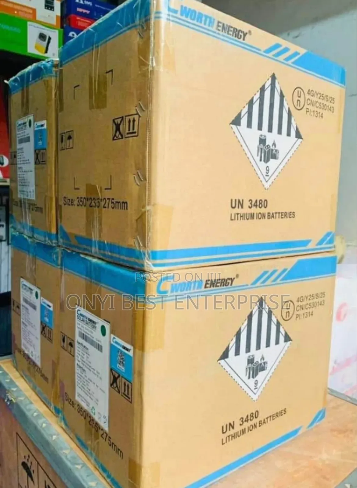 C Worth Energy Lithium Battery 200ah 12v G Cl