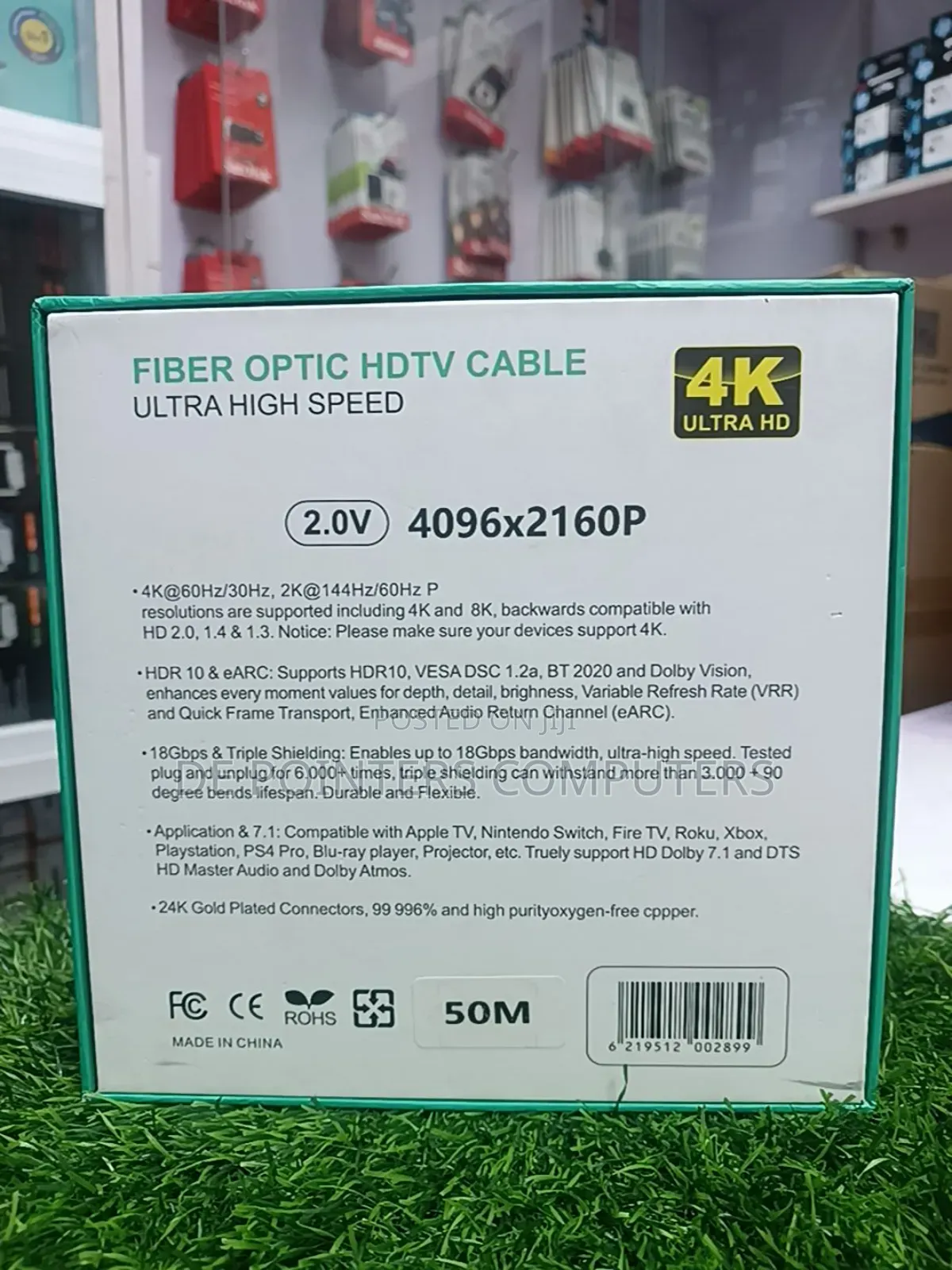 Fiber Optic HDTV 2.0 Cable 50m