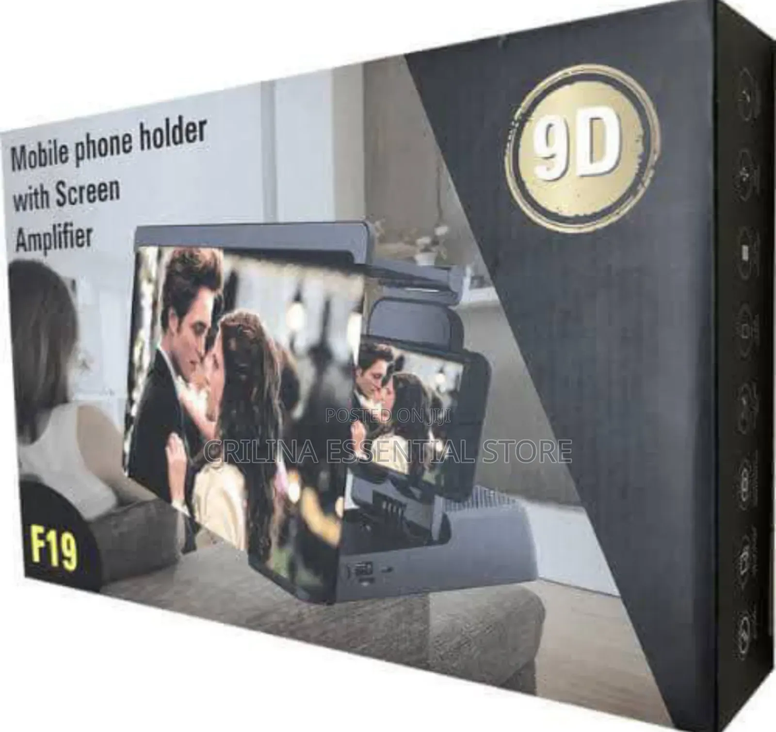F19 Mobile Phone Holder With Screen Amplifier Bluetooth Speaker