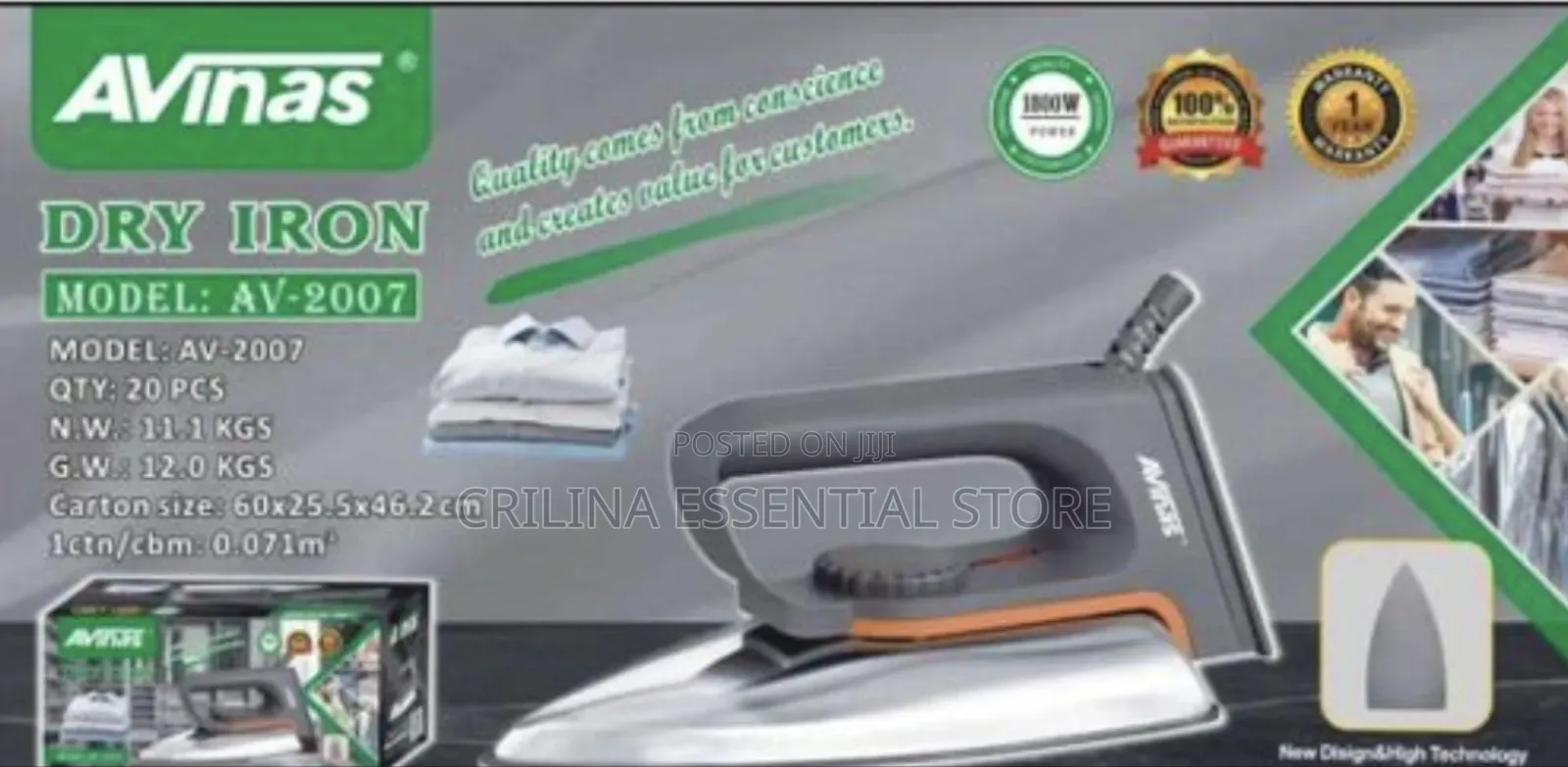 Avinas Dry Iron