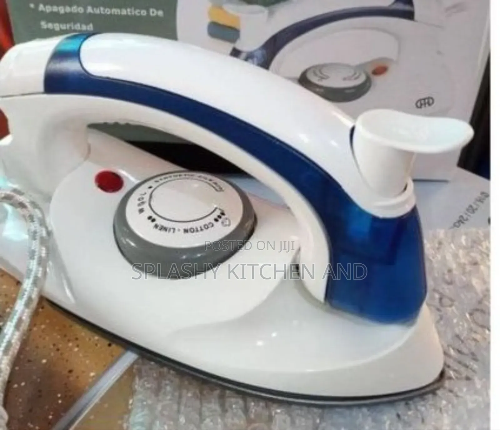 Foldable Portable Mini Travel Steam Iron