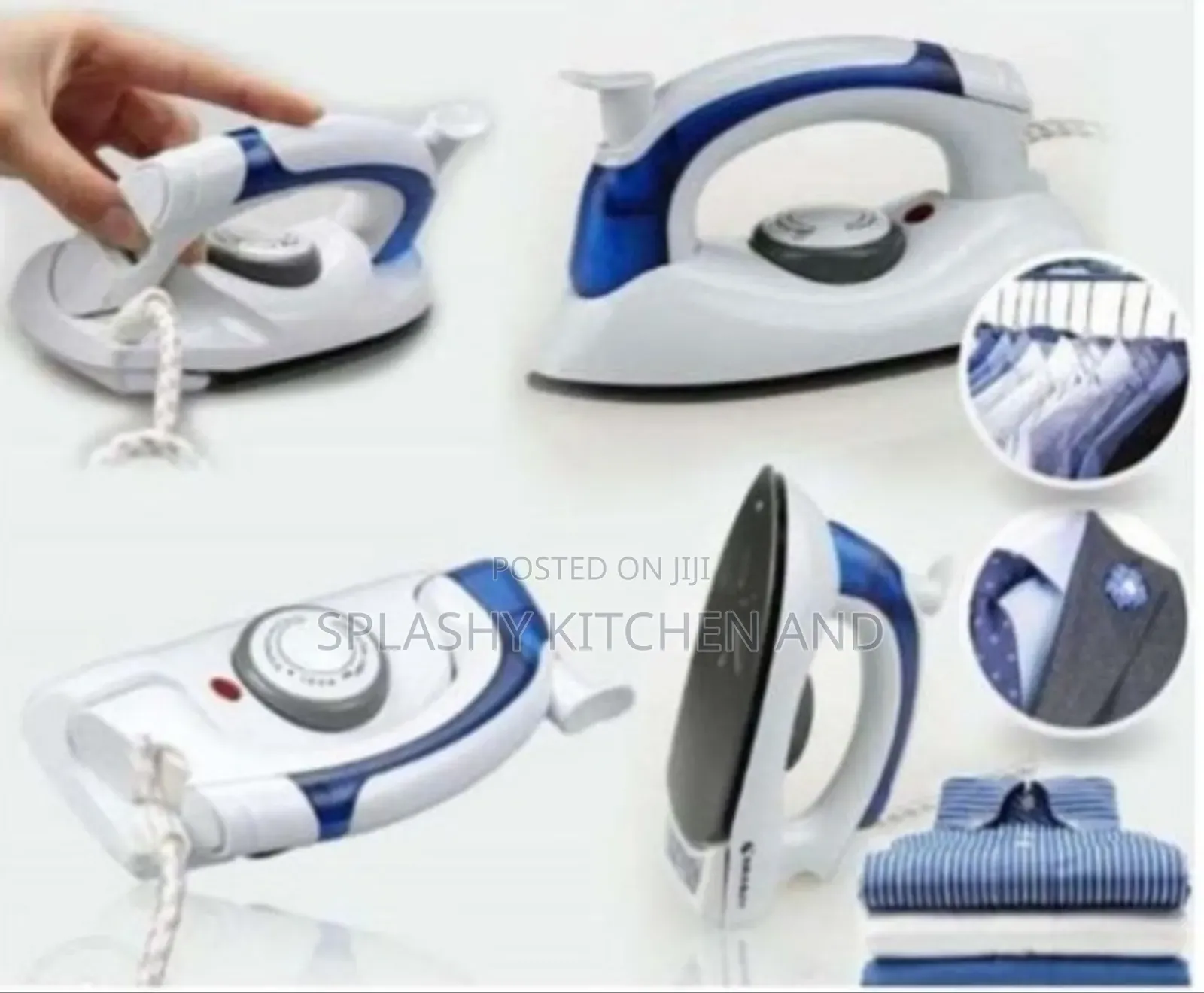 Foldable Portable Mini Travel Steam Iron