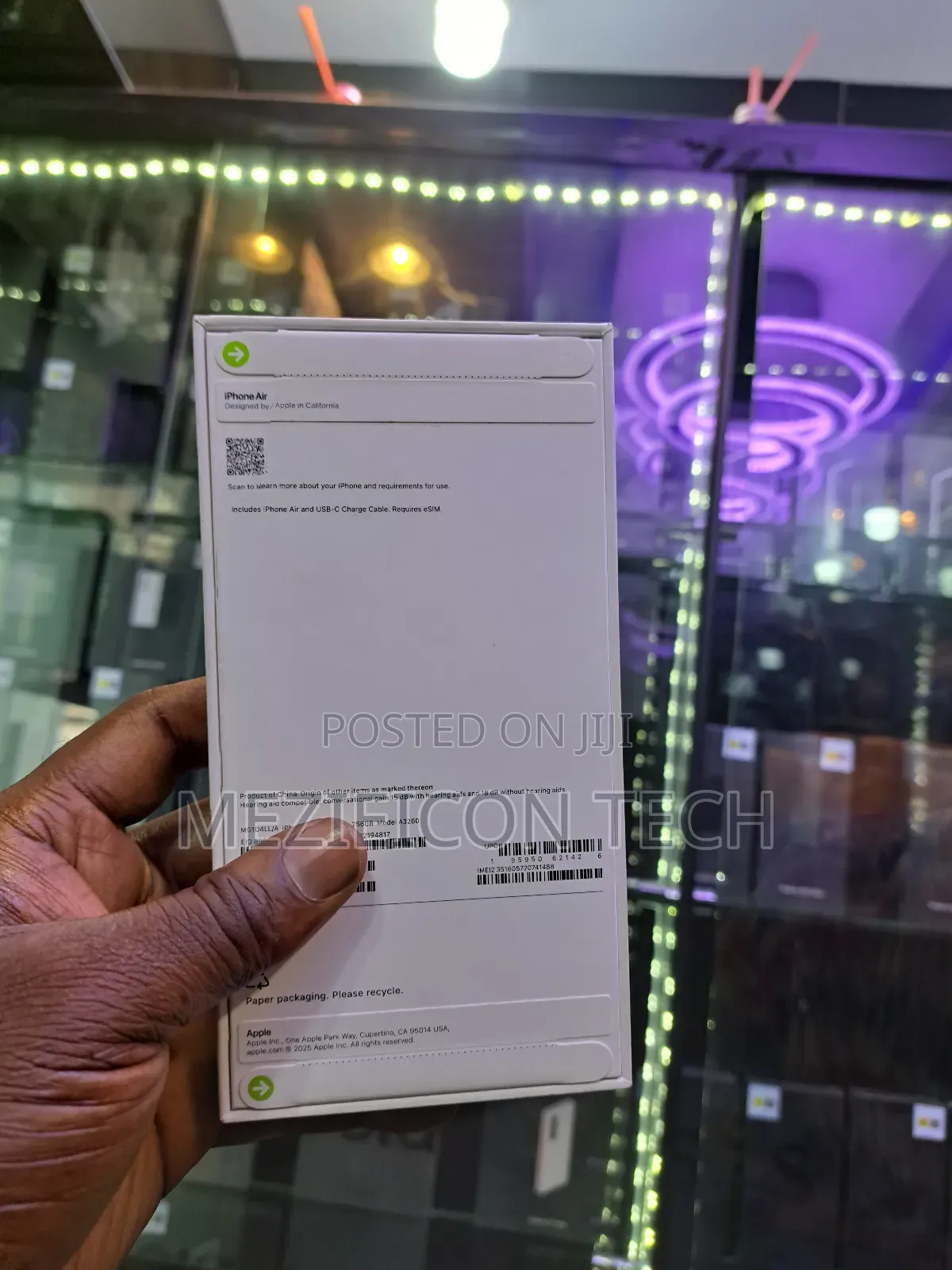 New Apple iPhone Air 256 GB