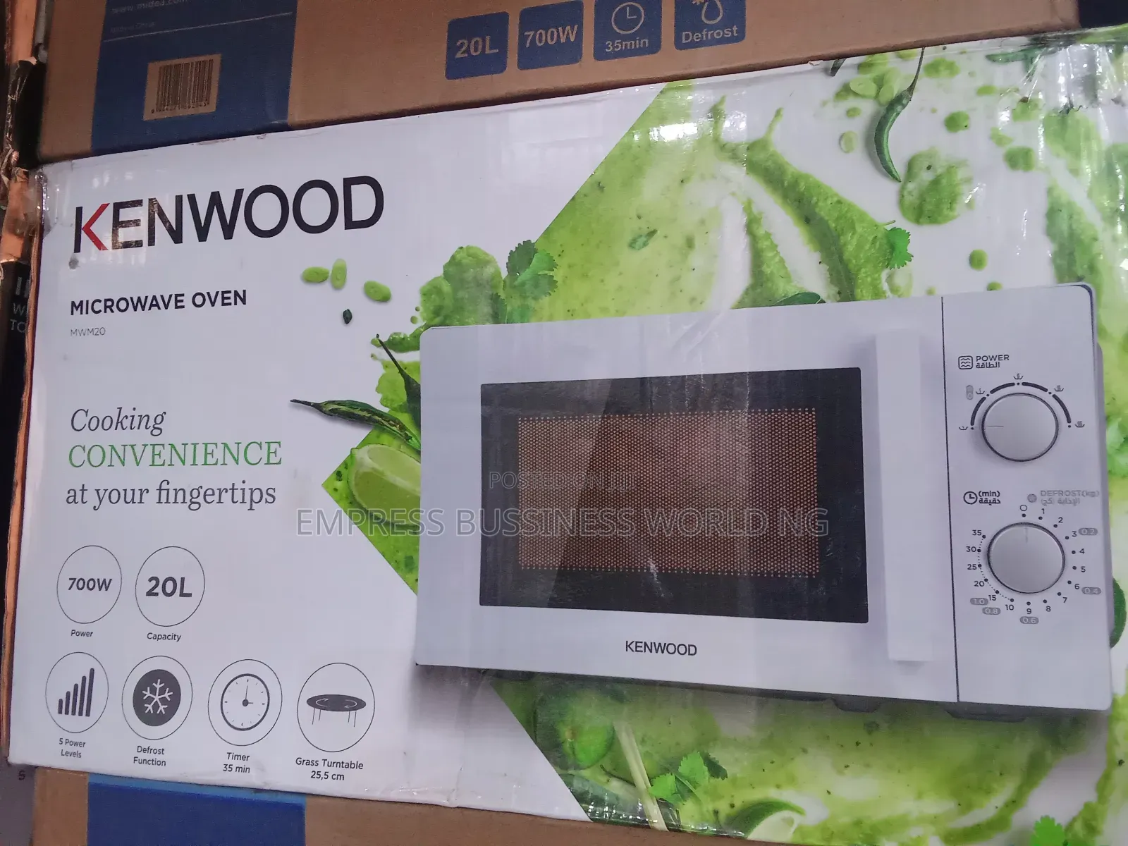 Original Kenwood Microwave -22 Liters