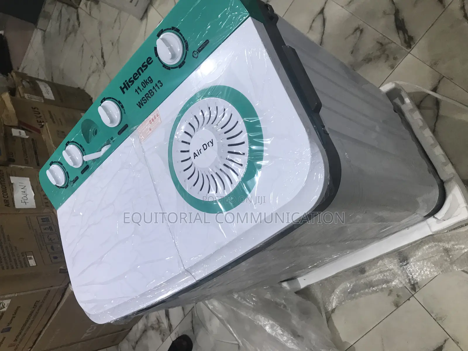 New-Hisense 11kg Manual Washing Machine (Wash Spin)