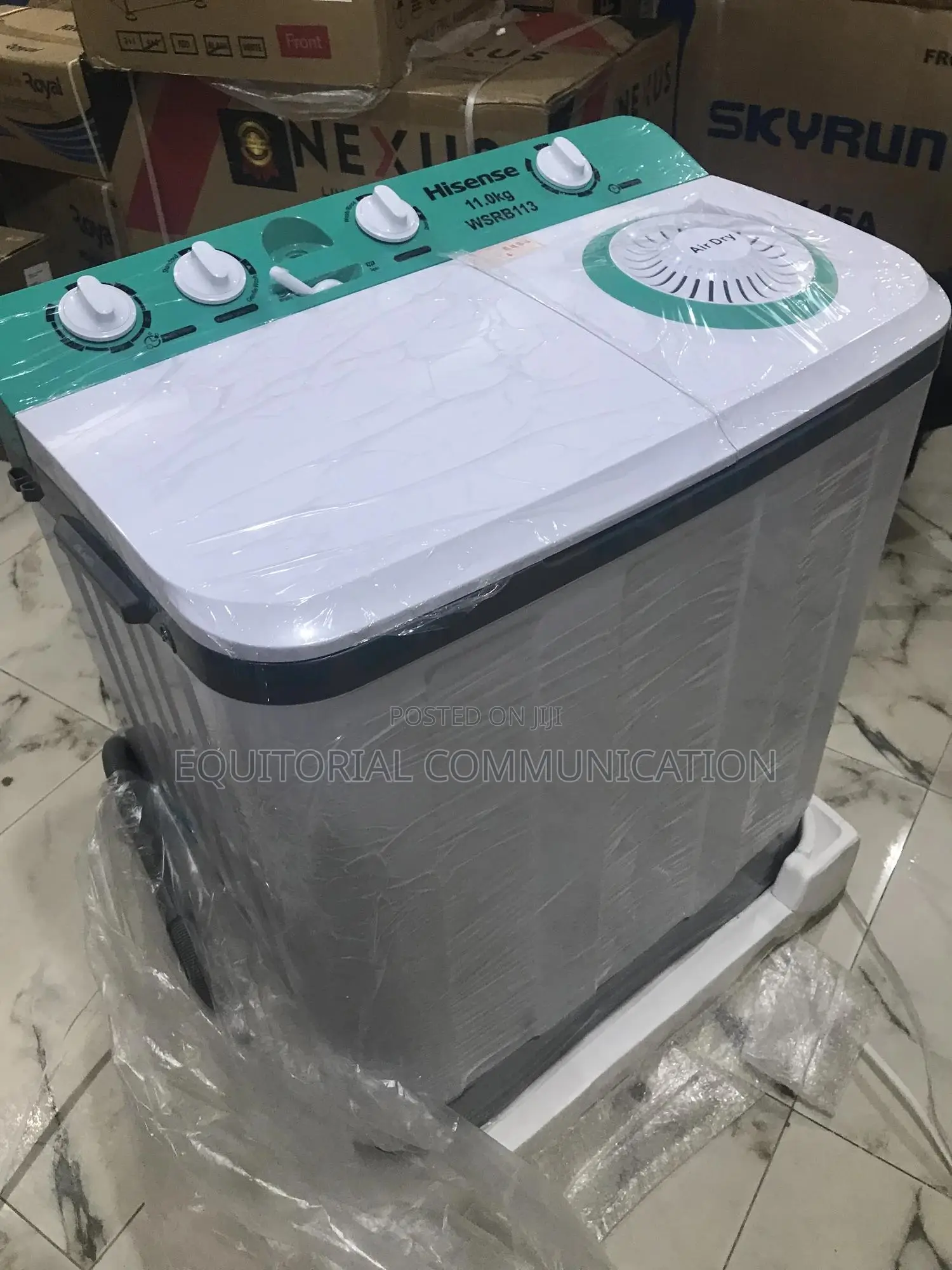 Reliable-Hisense 11kg Manual Washing Machine