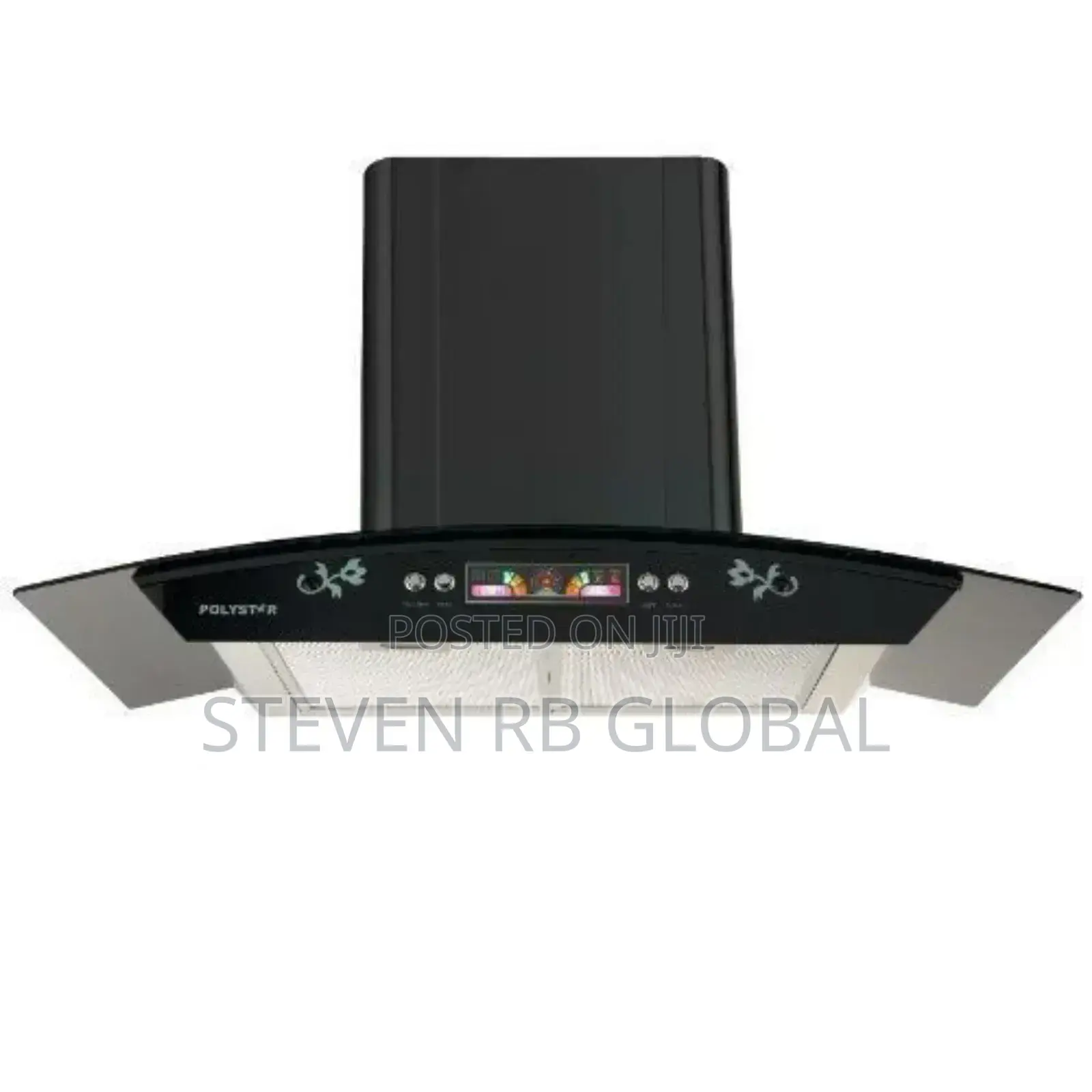 Polystar 90x60 Range Hood With Carbon/Charcoal Filter Mode Pv-Jy9003bb