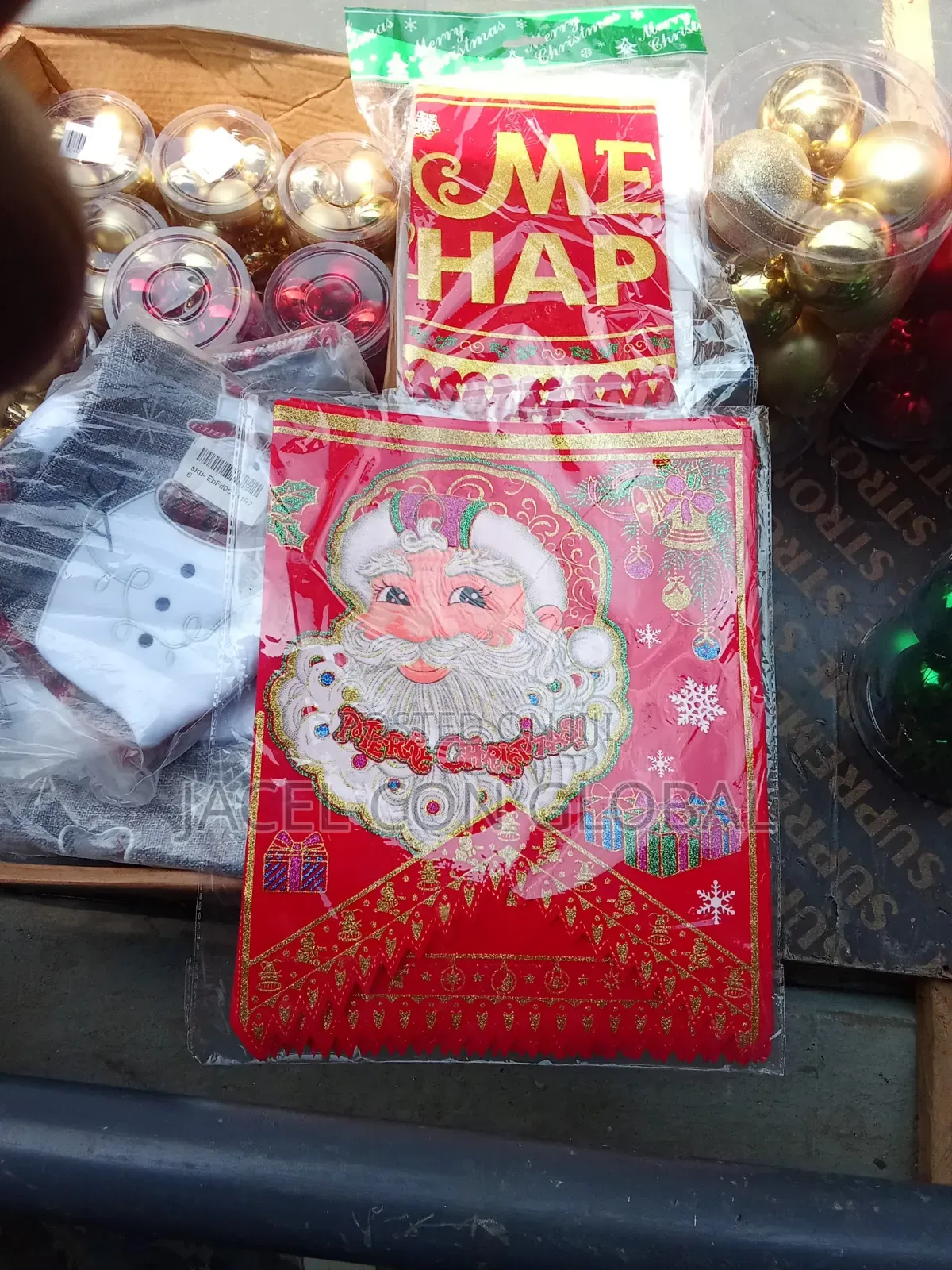 Merry Christmas Banner [ Short Ength- 34 Inches Long - 56 Inches ]