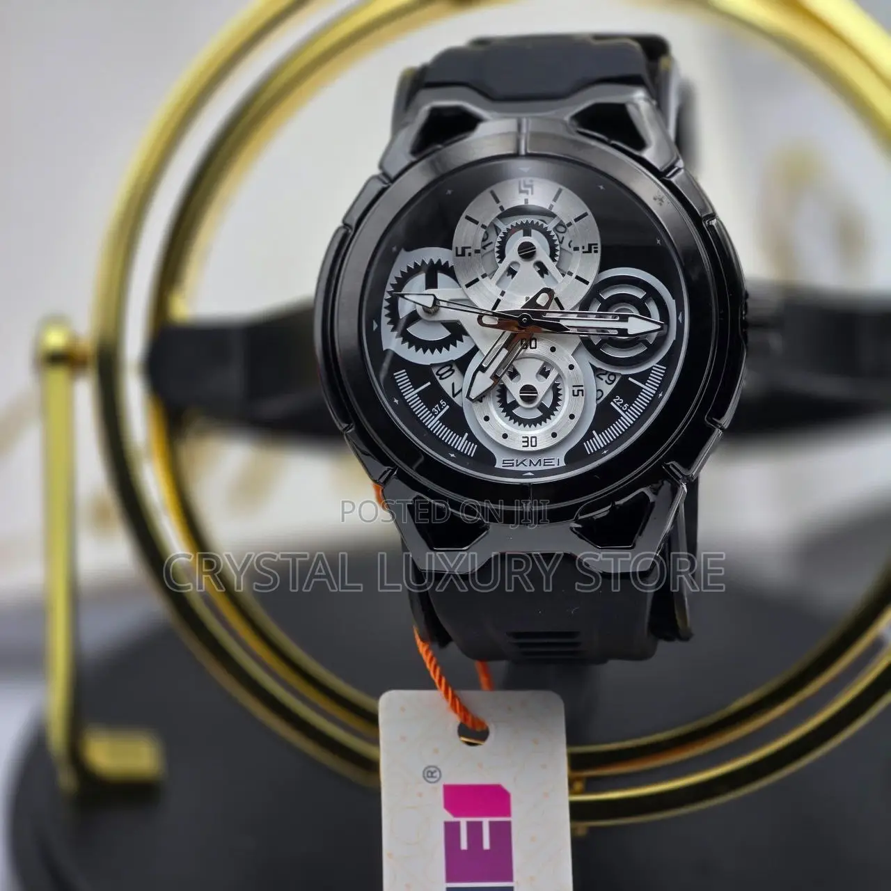 Skmei Quality Water Resistance Wristwatch Rubber Strap Wristwatch