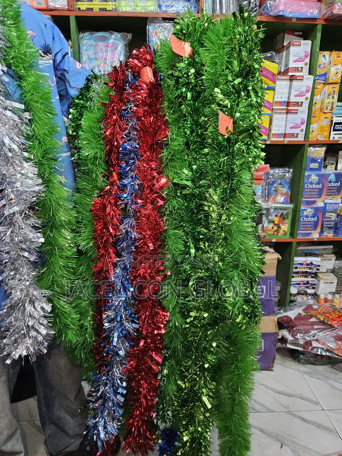 Christmas Tinsel Garland [ Christmas Flowers ]