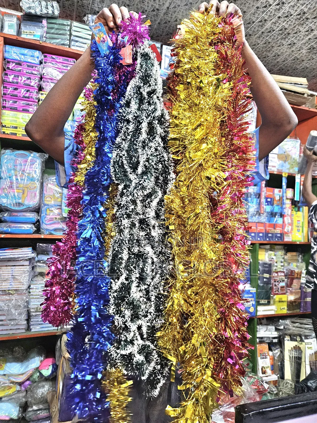 Christmas Tinsel Garland [ Christmas Flowers ]